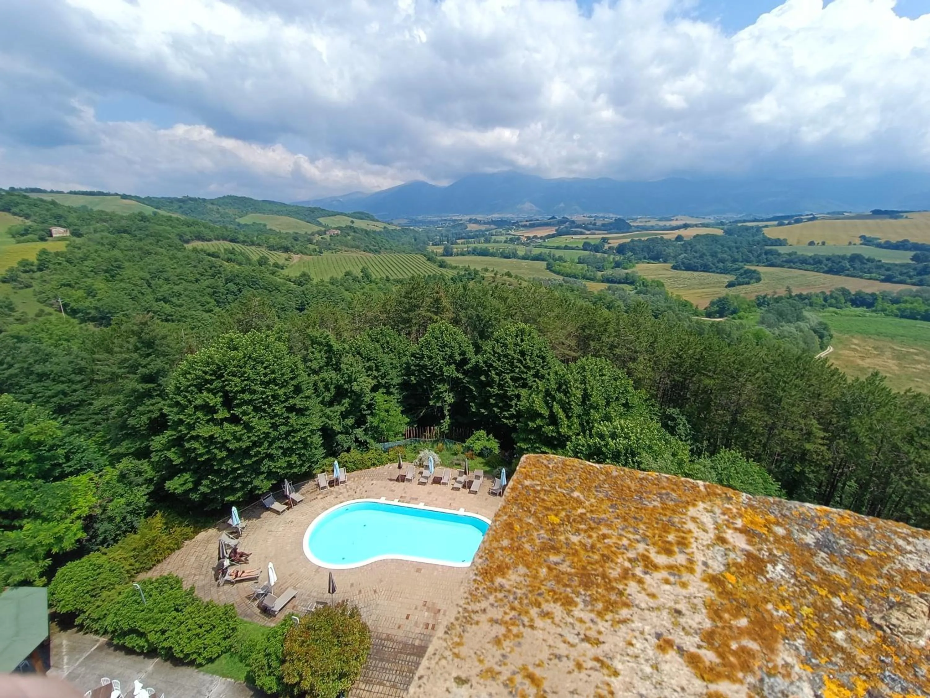 Natural landscape in Castello di Baccaresca