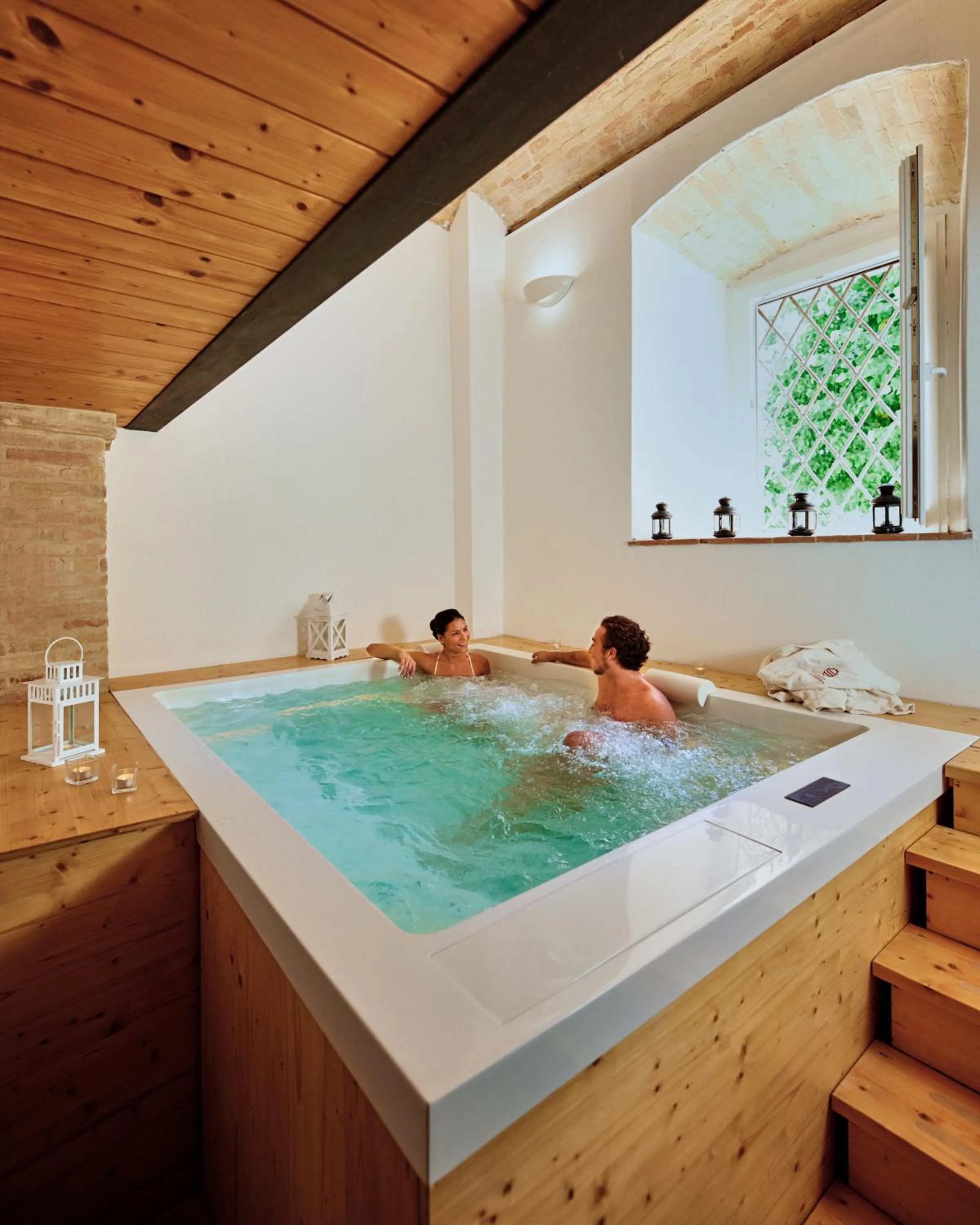 Spa and wellness centre/facilities in Castello di Baccaresca