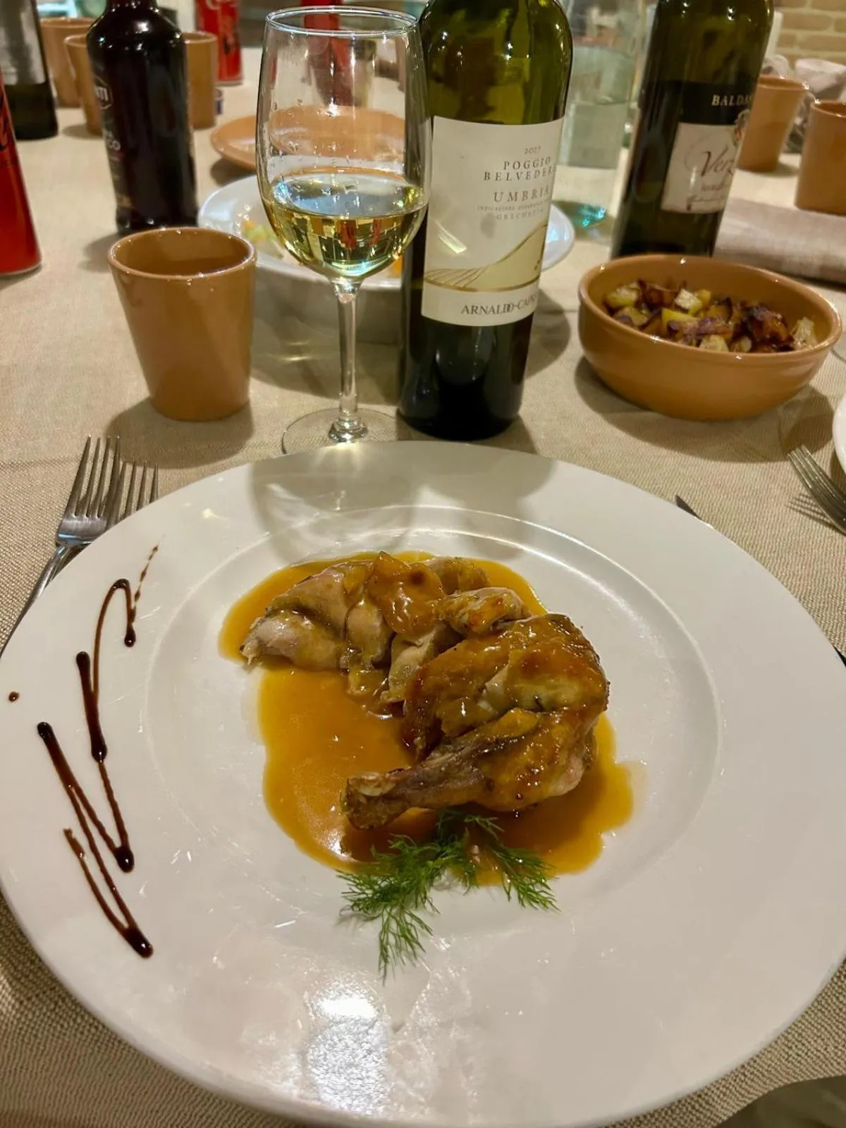 Restaurant/places to eat in Castello di Baccaresca