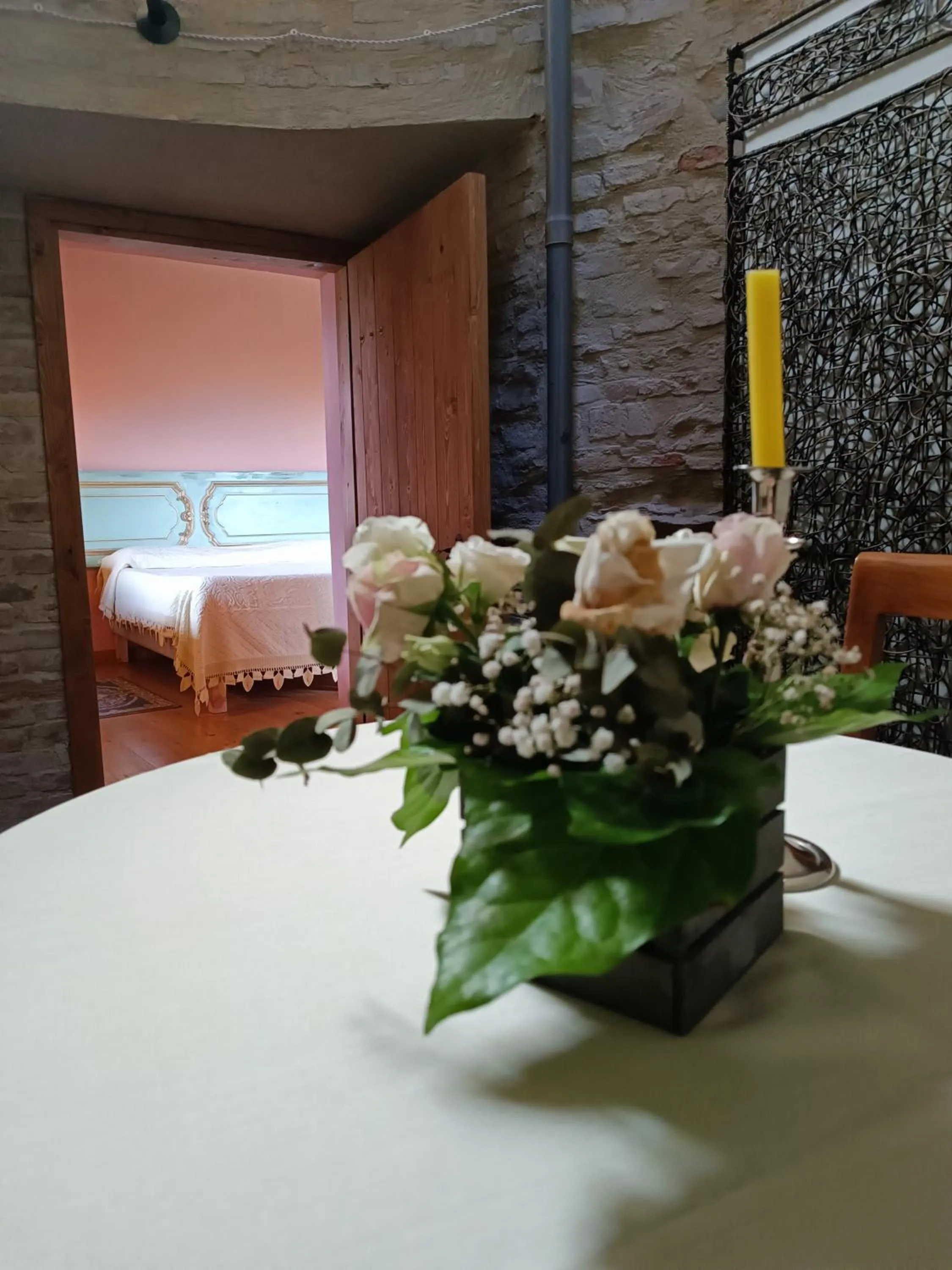 Living room, Bed in Castello di Baccaresca