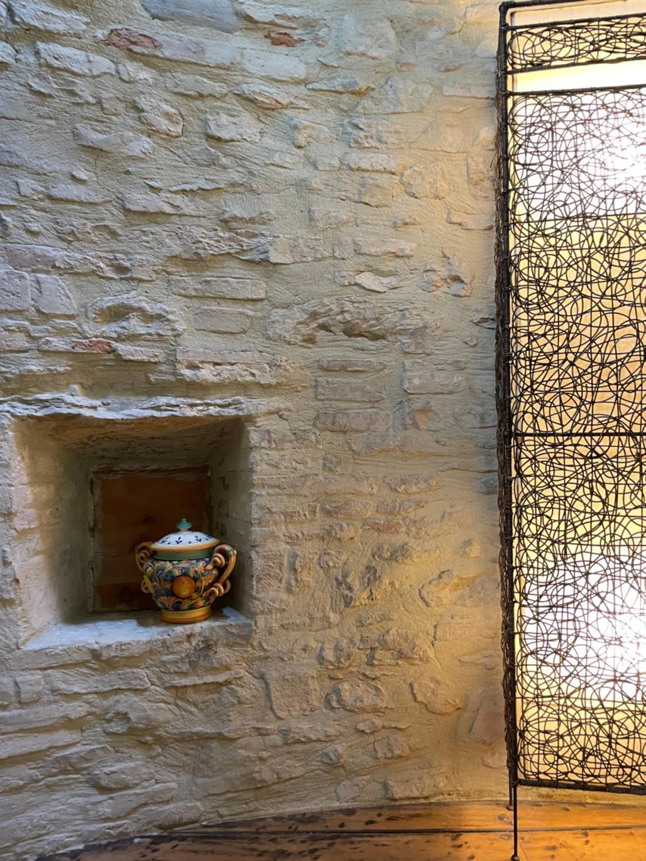 Decorative detail in Castello di Baccaresca