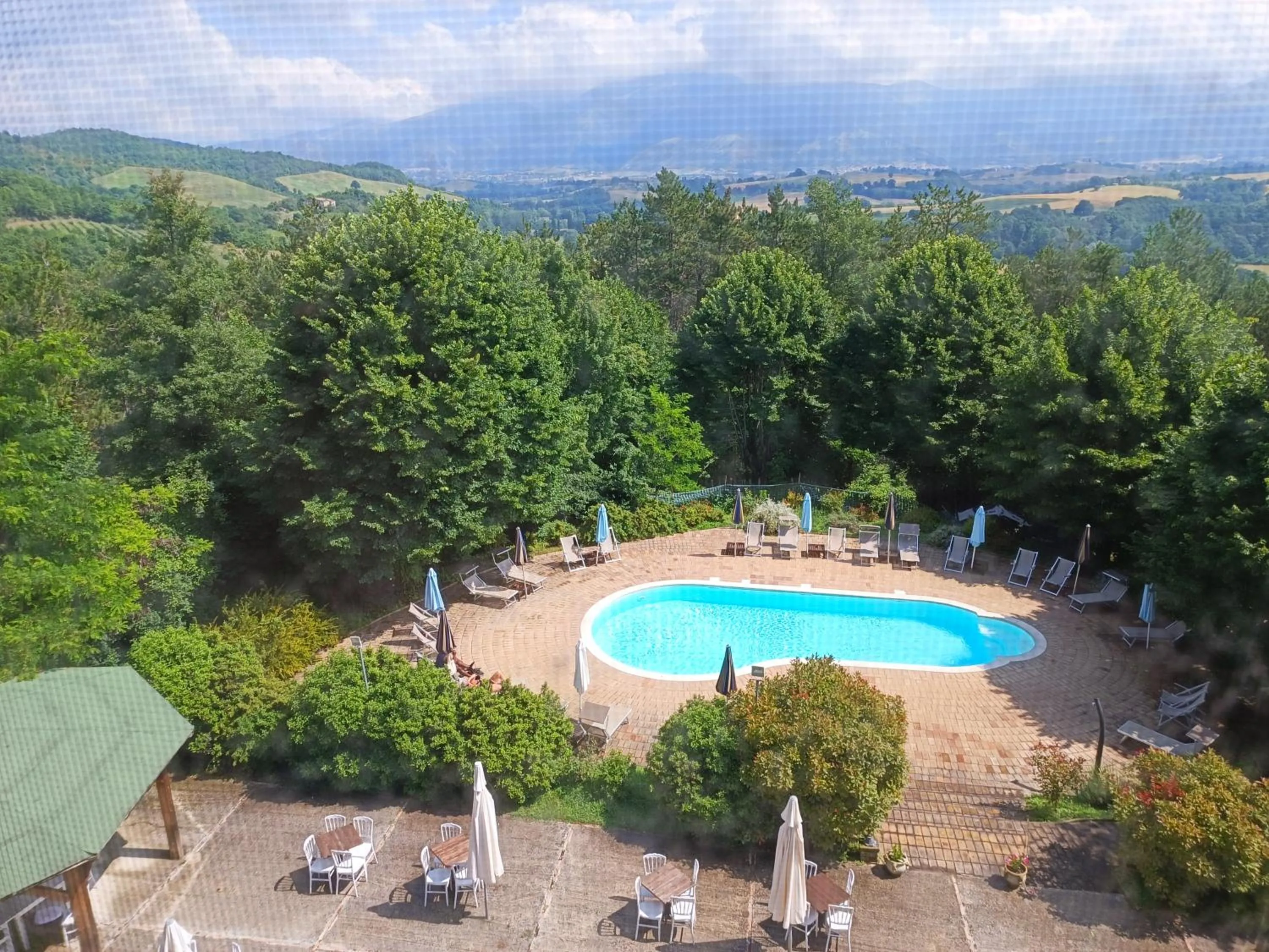 View (from property/room) in Castello di Baccaresca