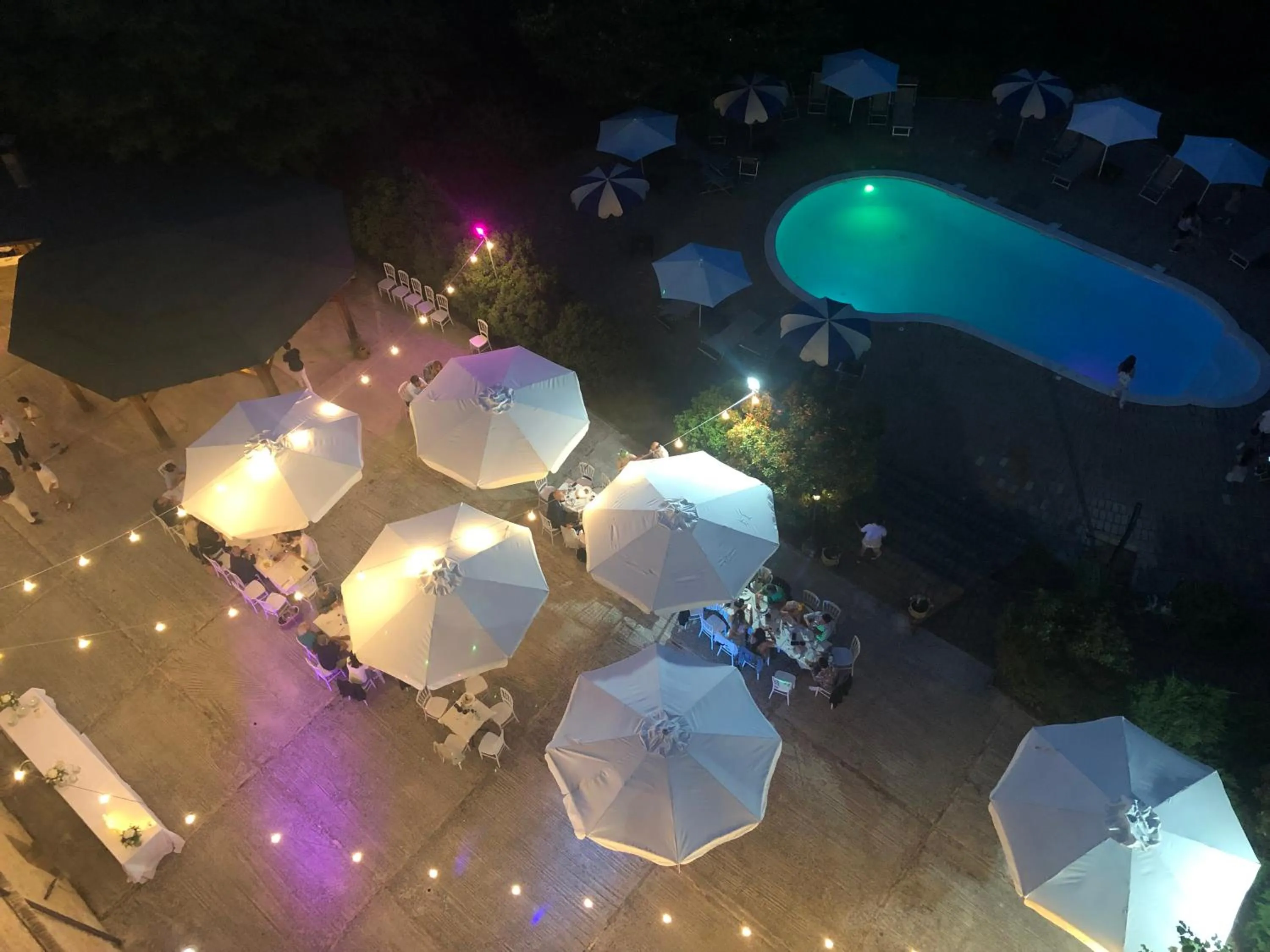 Swimming pool in Castello di Baccaresca