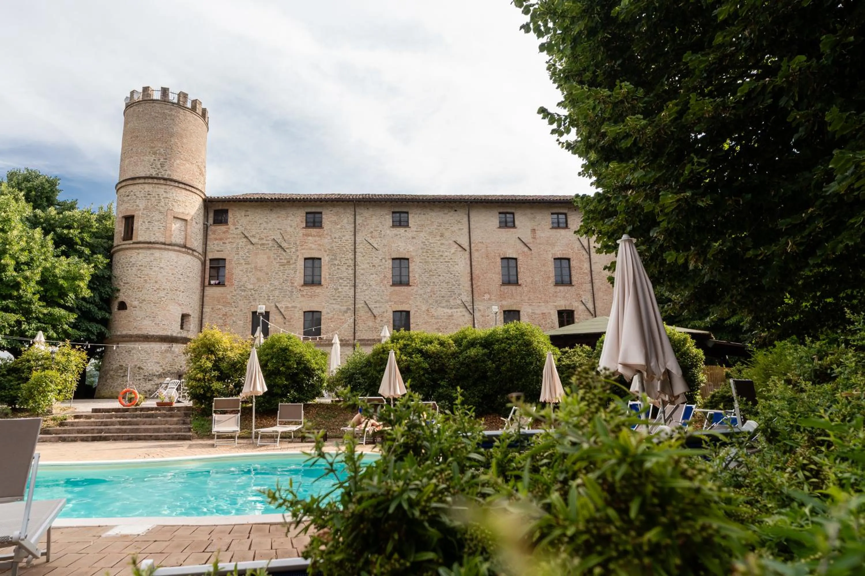 Swimming pool in Castello di Baccaresca