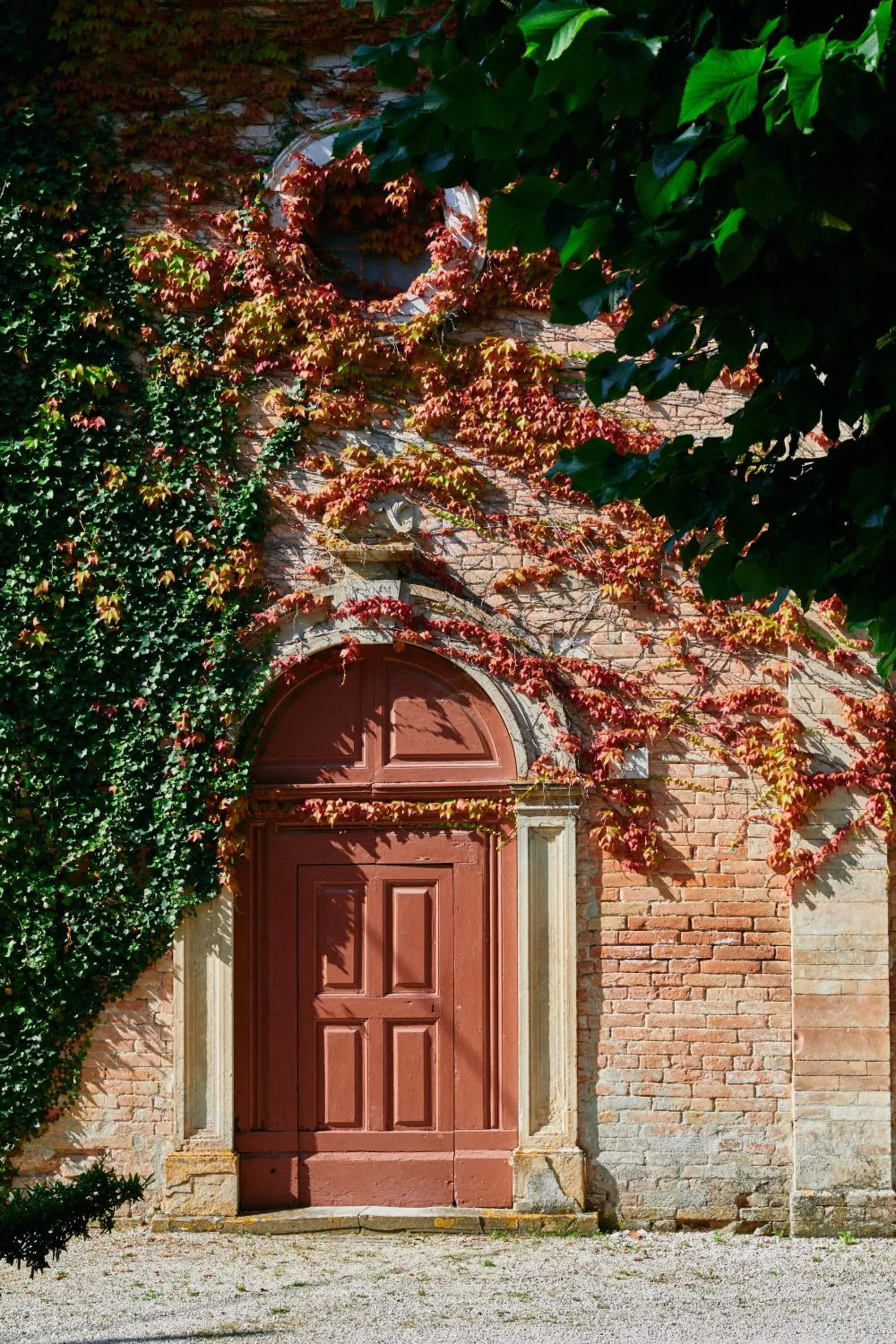 Decorative detail in Castello di Baccaresca
