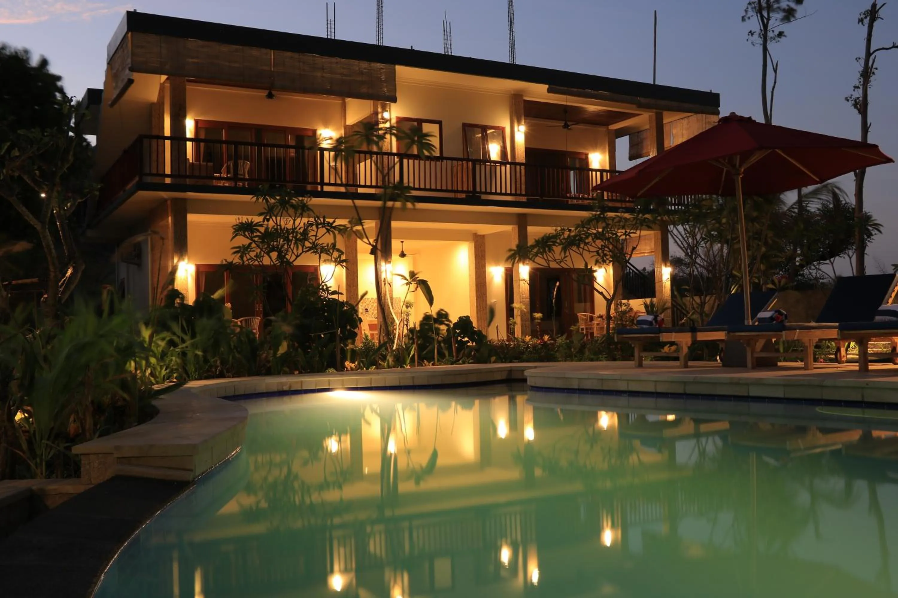 Facade/entrance in Jaya Villa