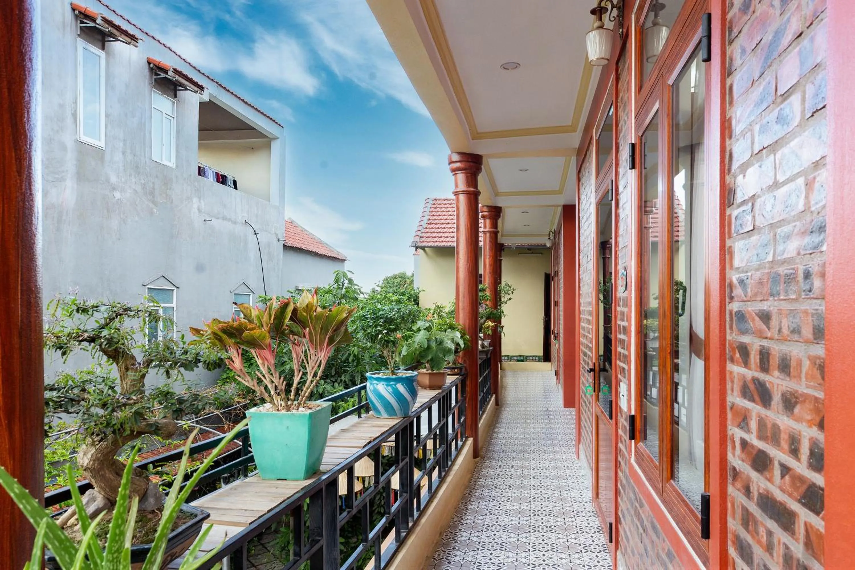 Balcony/Terrace in Tam Coc Tuong Vy Homestay