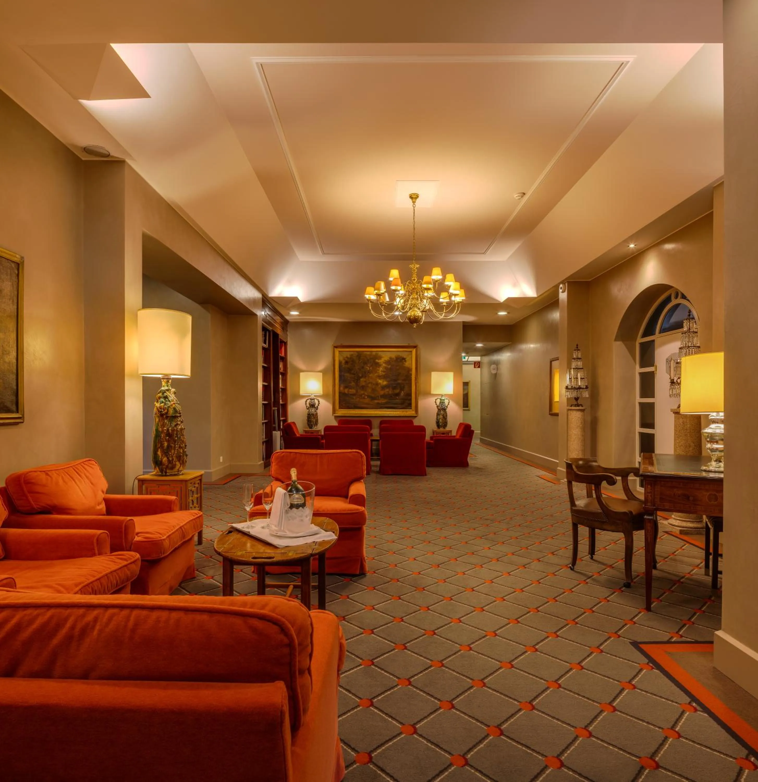 Lobby or reception in Hotel De La Paix