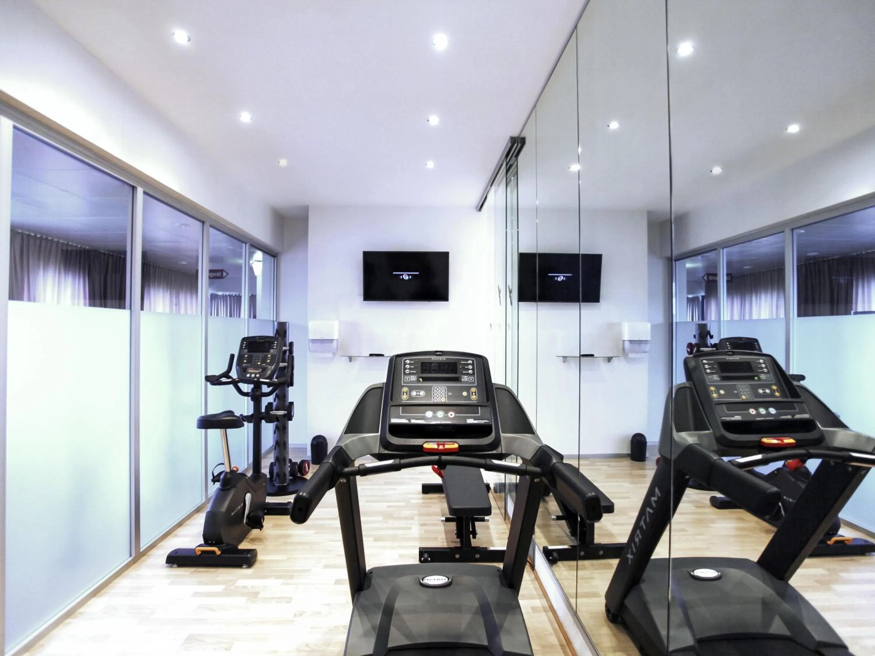 Fitness centre/facilities in Mercure Biel
