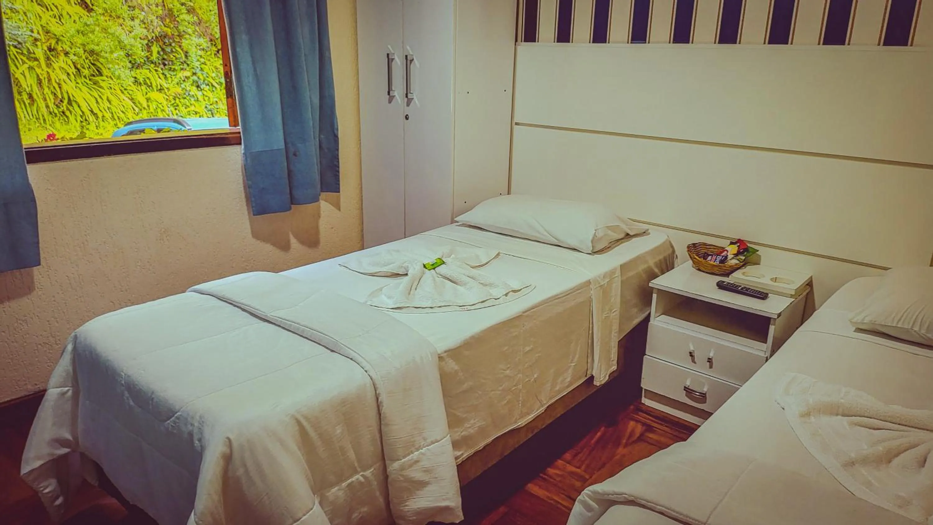 Bed in Pousada Atalaia Capivari