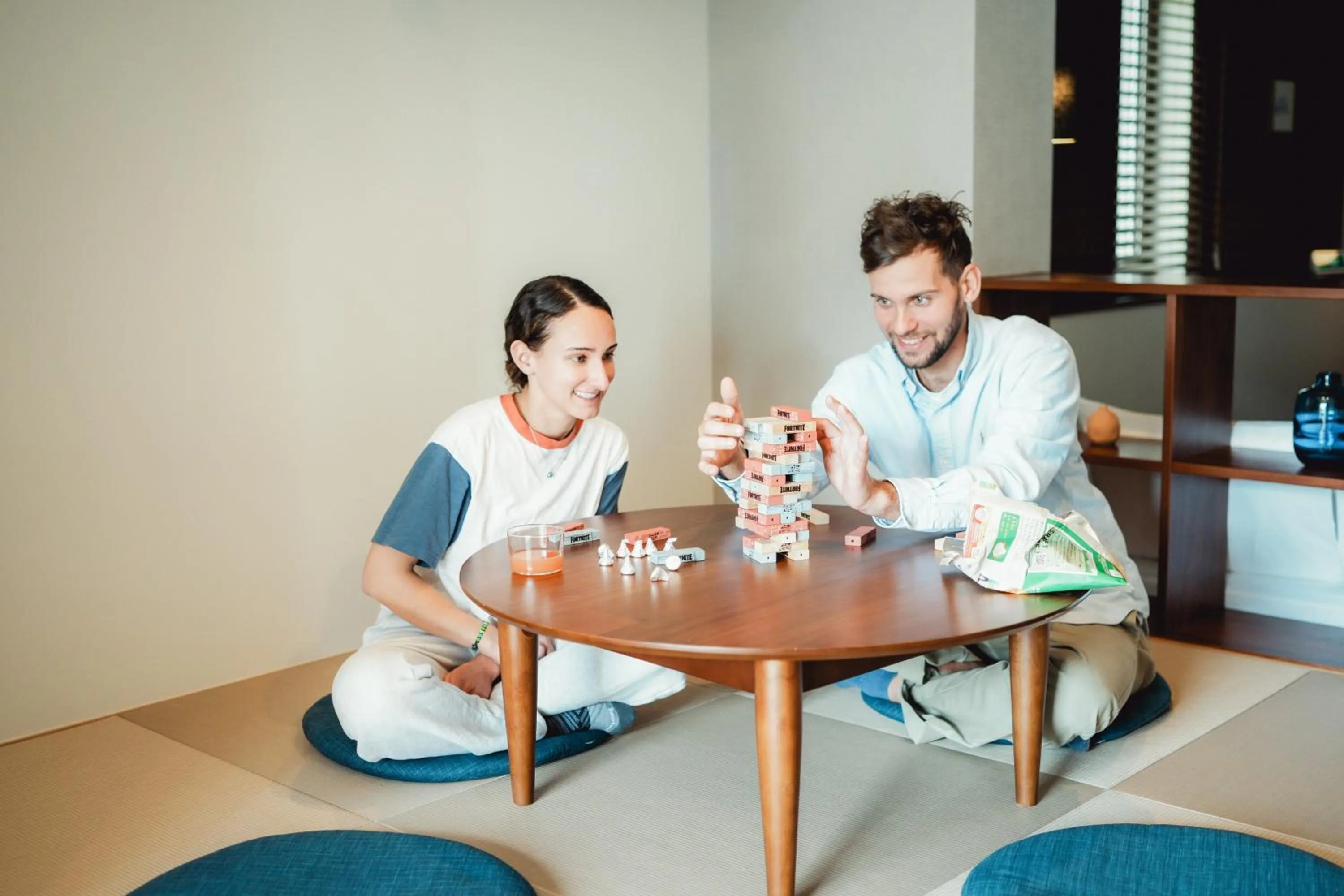 Living room in LAZULI Hiroshima Hotel and Lounge
