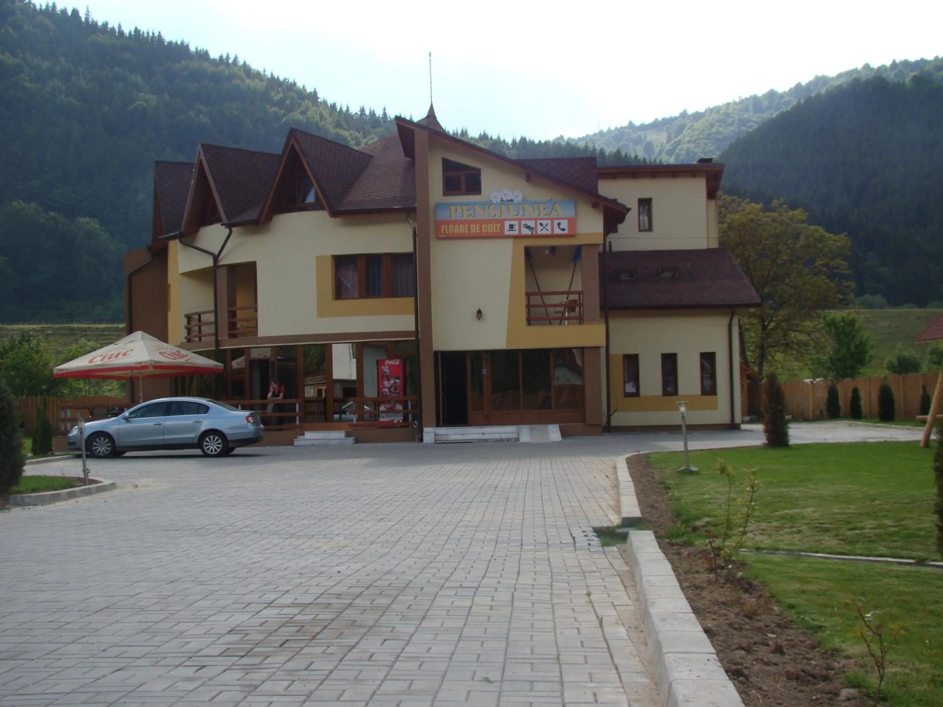 Facade/entrance in Pensiunea Floare de Colţ