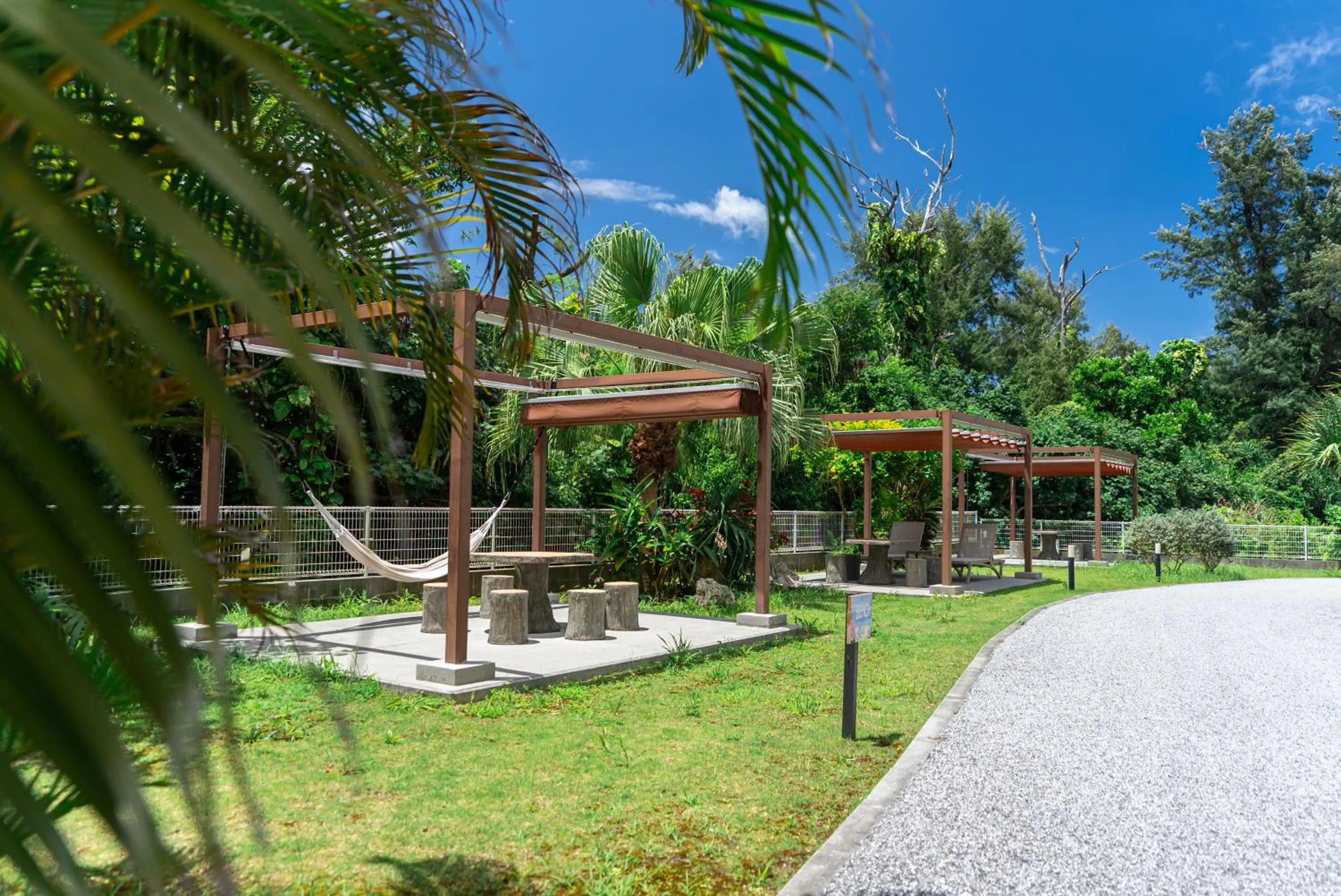 Garden in Odysis Onna Resort Hotel