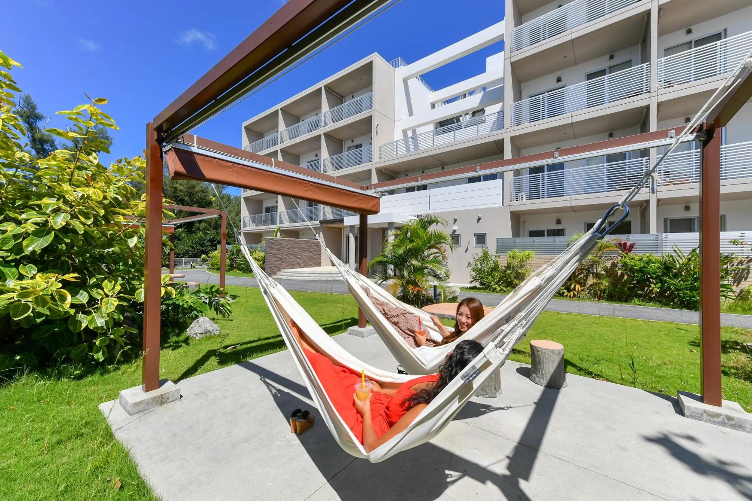 Property building in Odysis Onna Resort Hotel