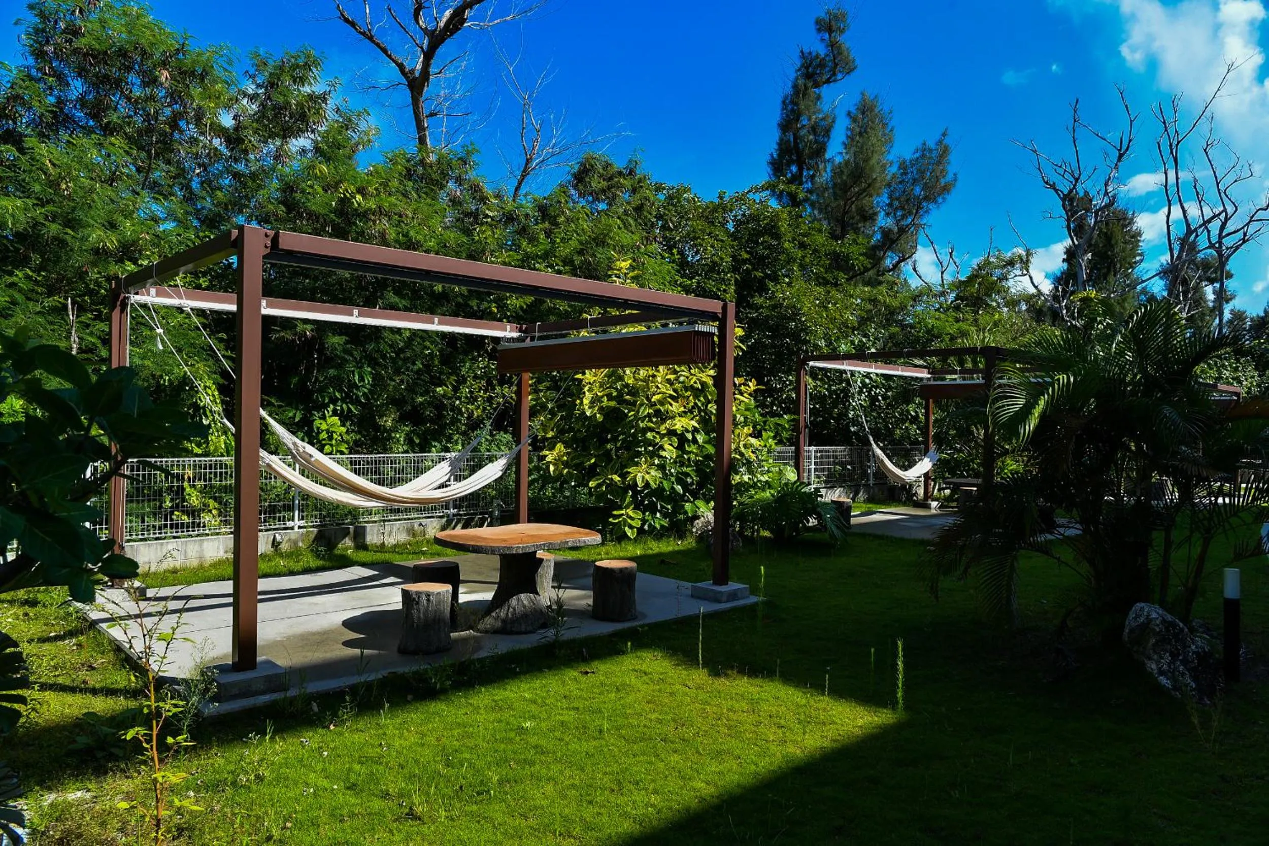 Garden in Odysis Onna Resort Hotel