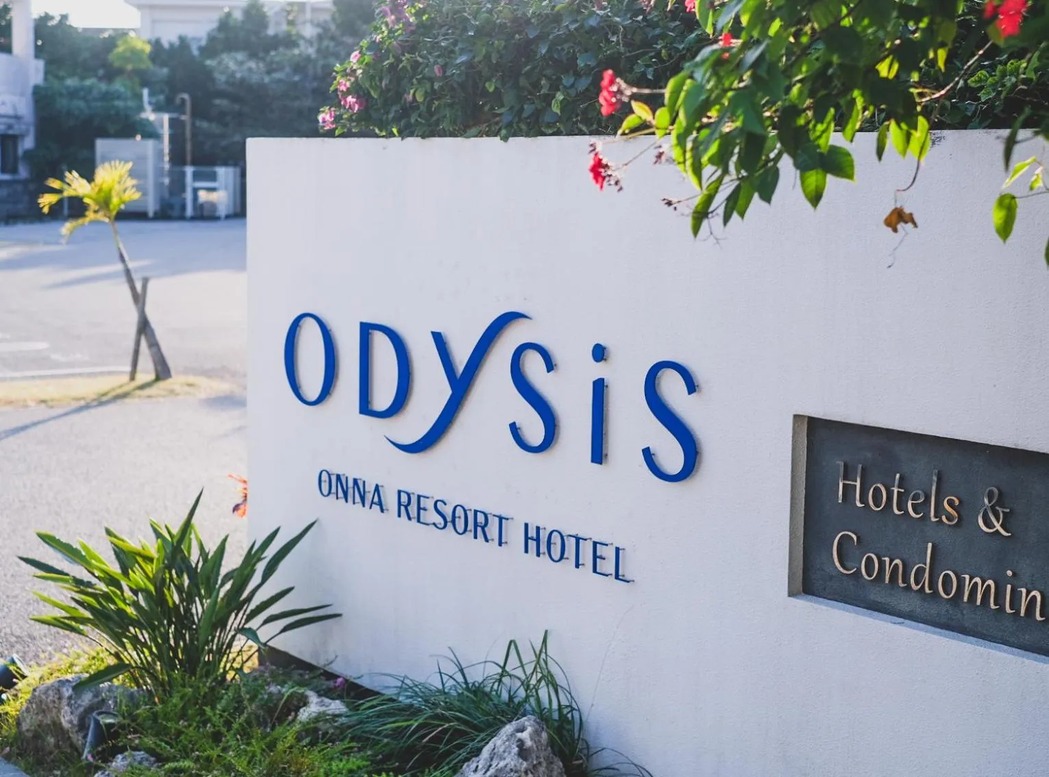 Property building in Odysis Onna Resort Hotel