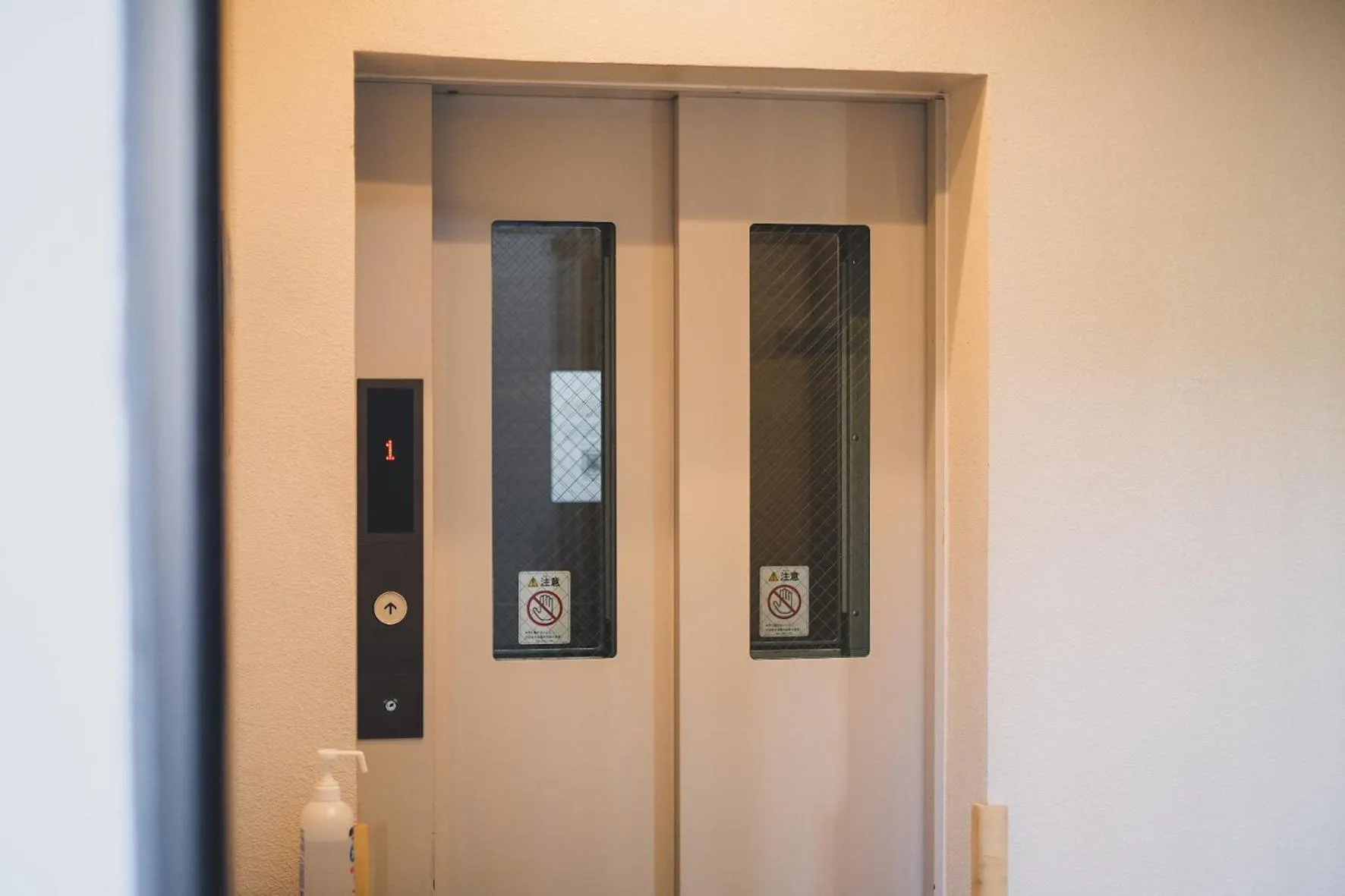 elevator in Odysis Onna Resort Hotel