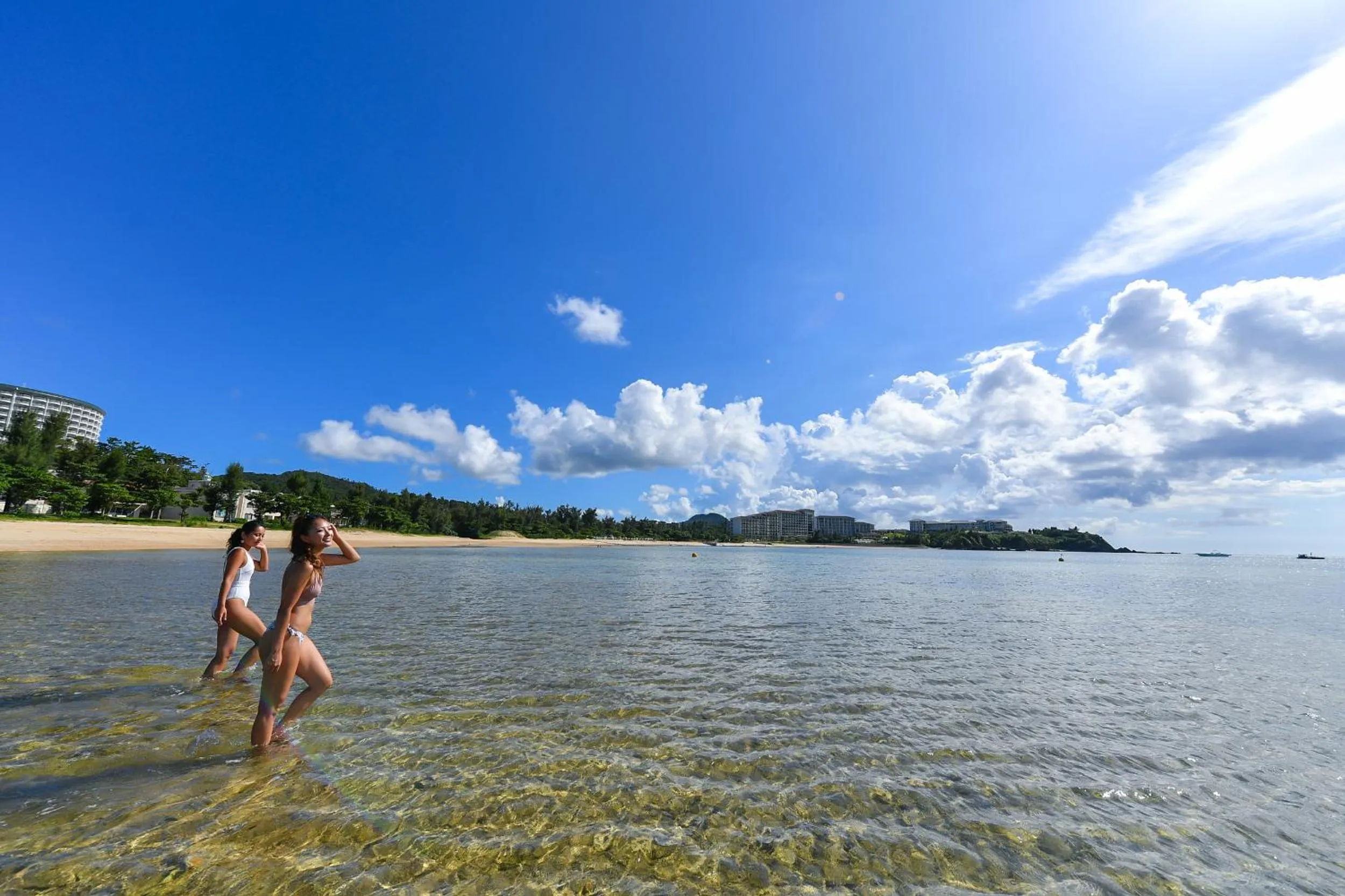 Beach in Odysis Onna Resort Hotel