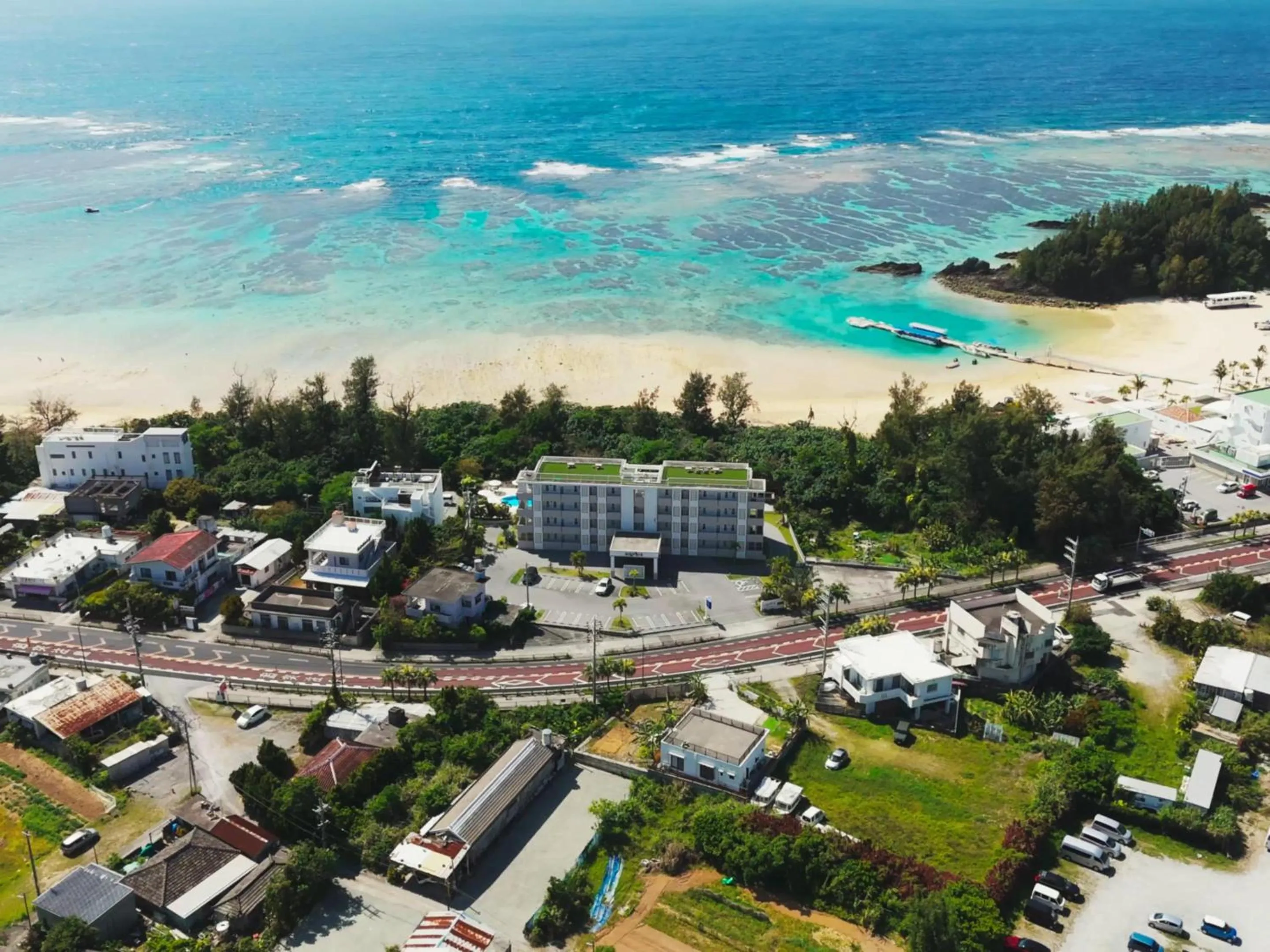 Property building in Odysis Onna Resort Hotel