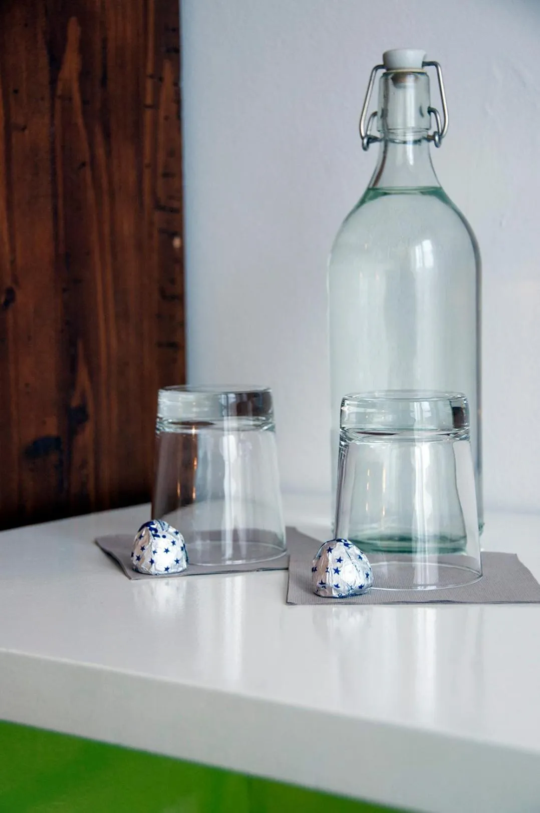 Decorative detail in Le Bassotte b&b