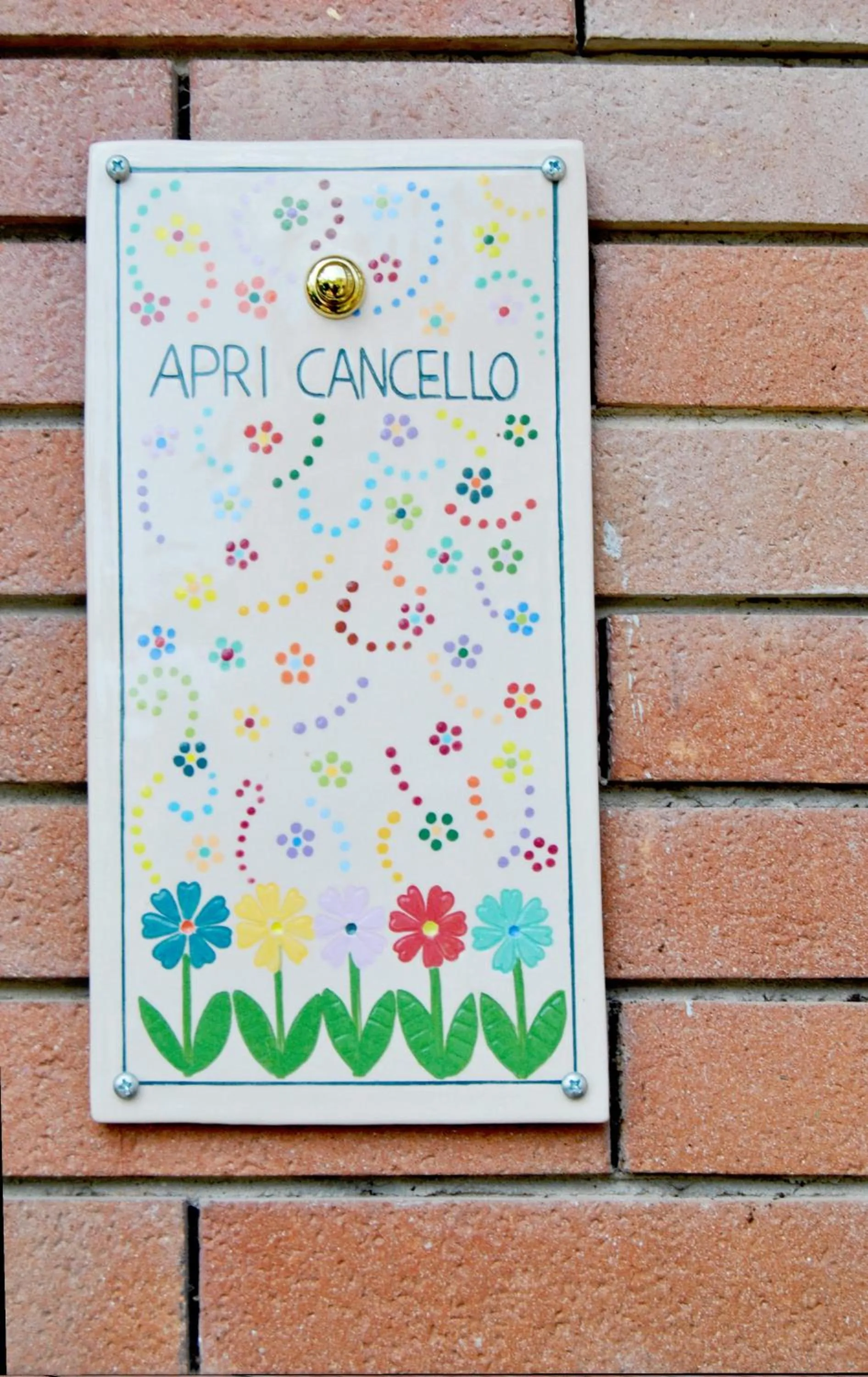 Decorative detail in Le Bassotte b&b