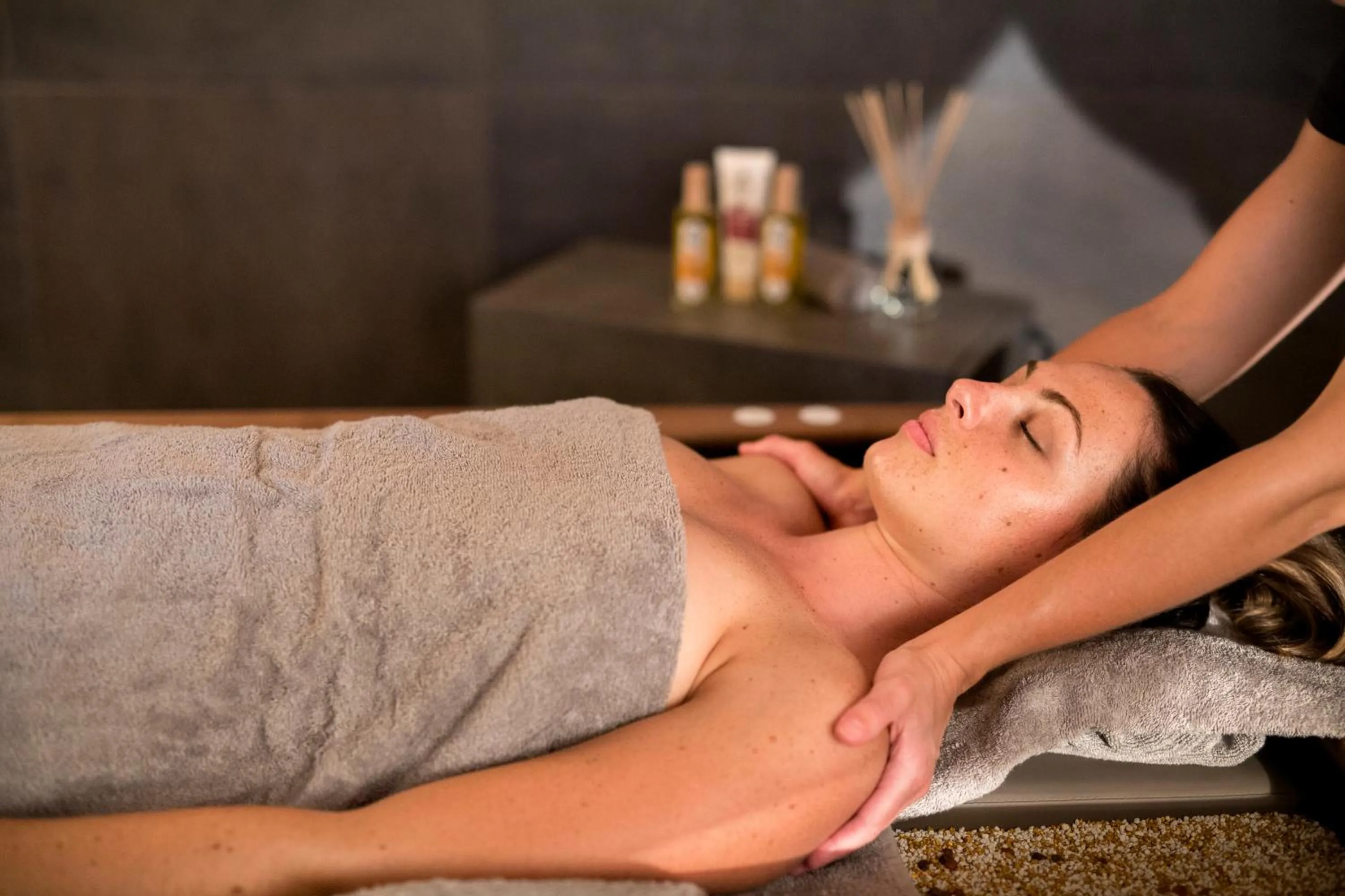 Spa and wellness centre/facilities in Résidence-Aïga Resort thermal & spa