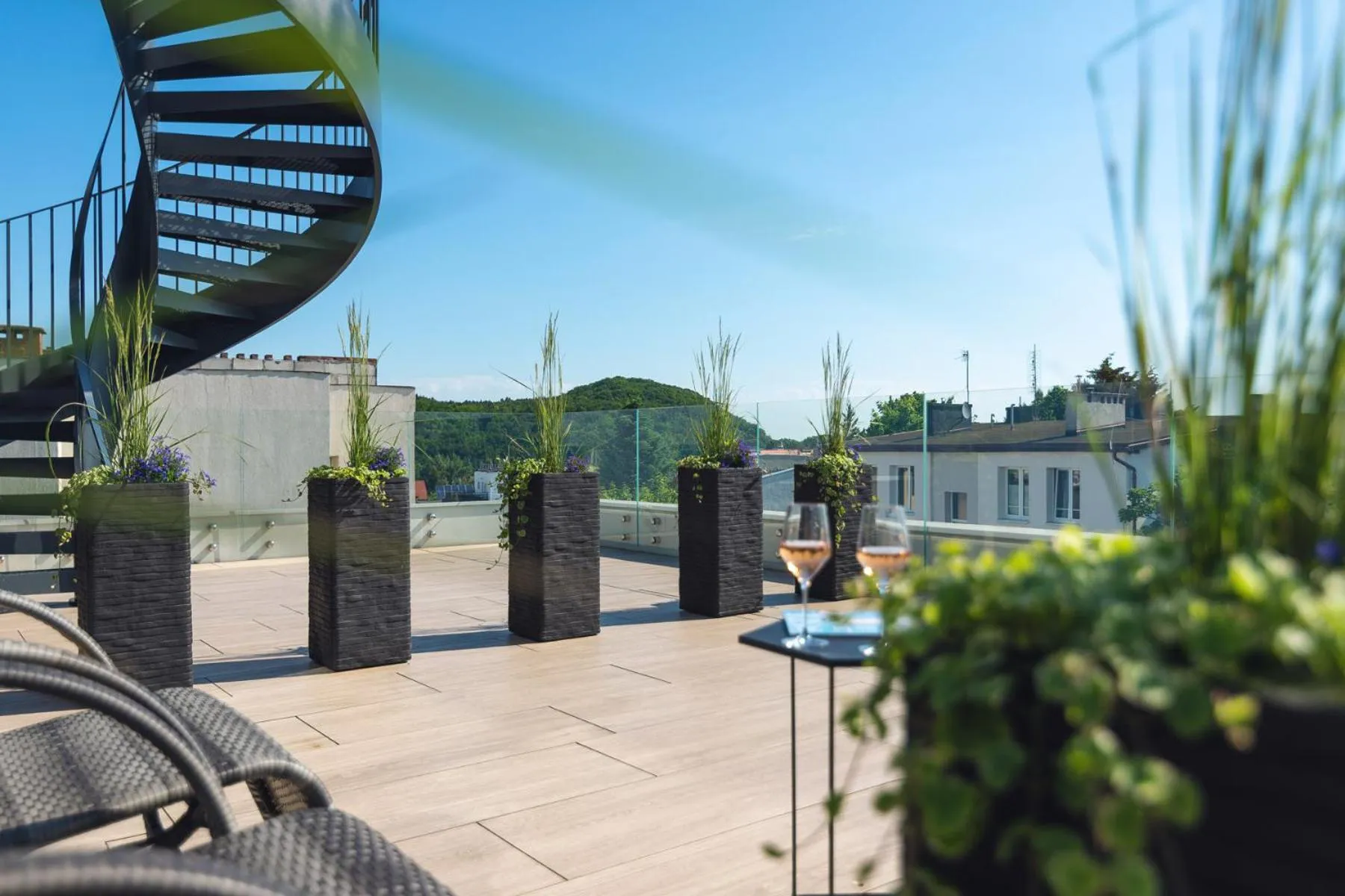 Balcony/Terrace in Moje Orłowo Boutique Bed & Breakfast - Adults Only