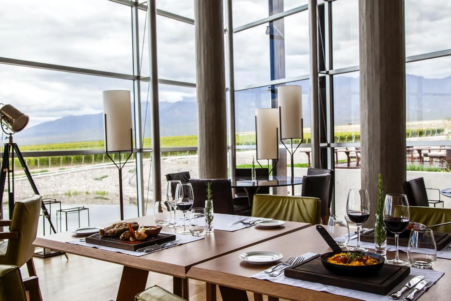 Lunch in Casa de Uco Vineyards and Wine Resort