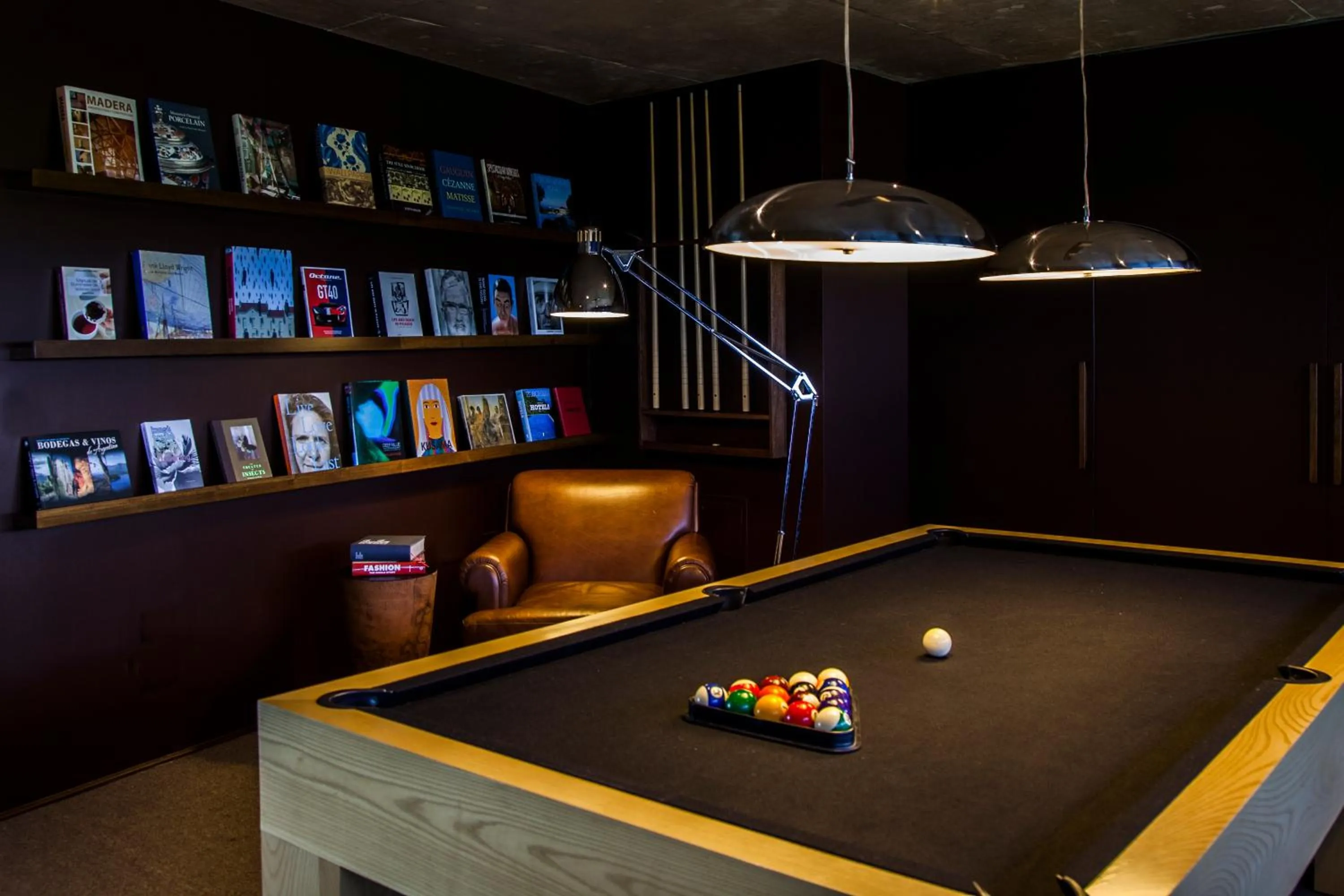 Game Room in Casa de Uco Vineyards and Wine Resort