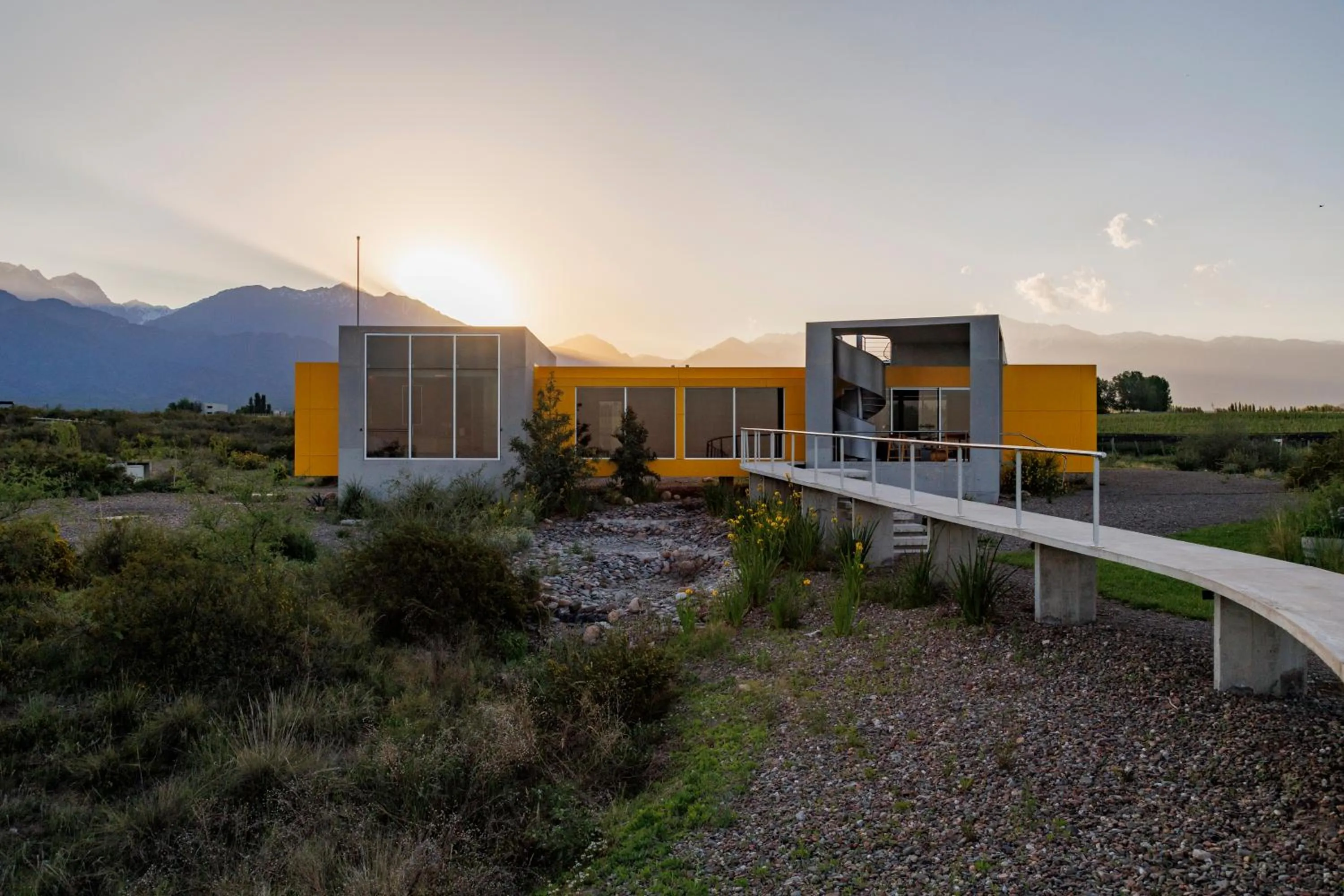 Property building in Casa de Uco Vineyards and Wine Resort