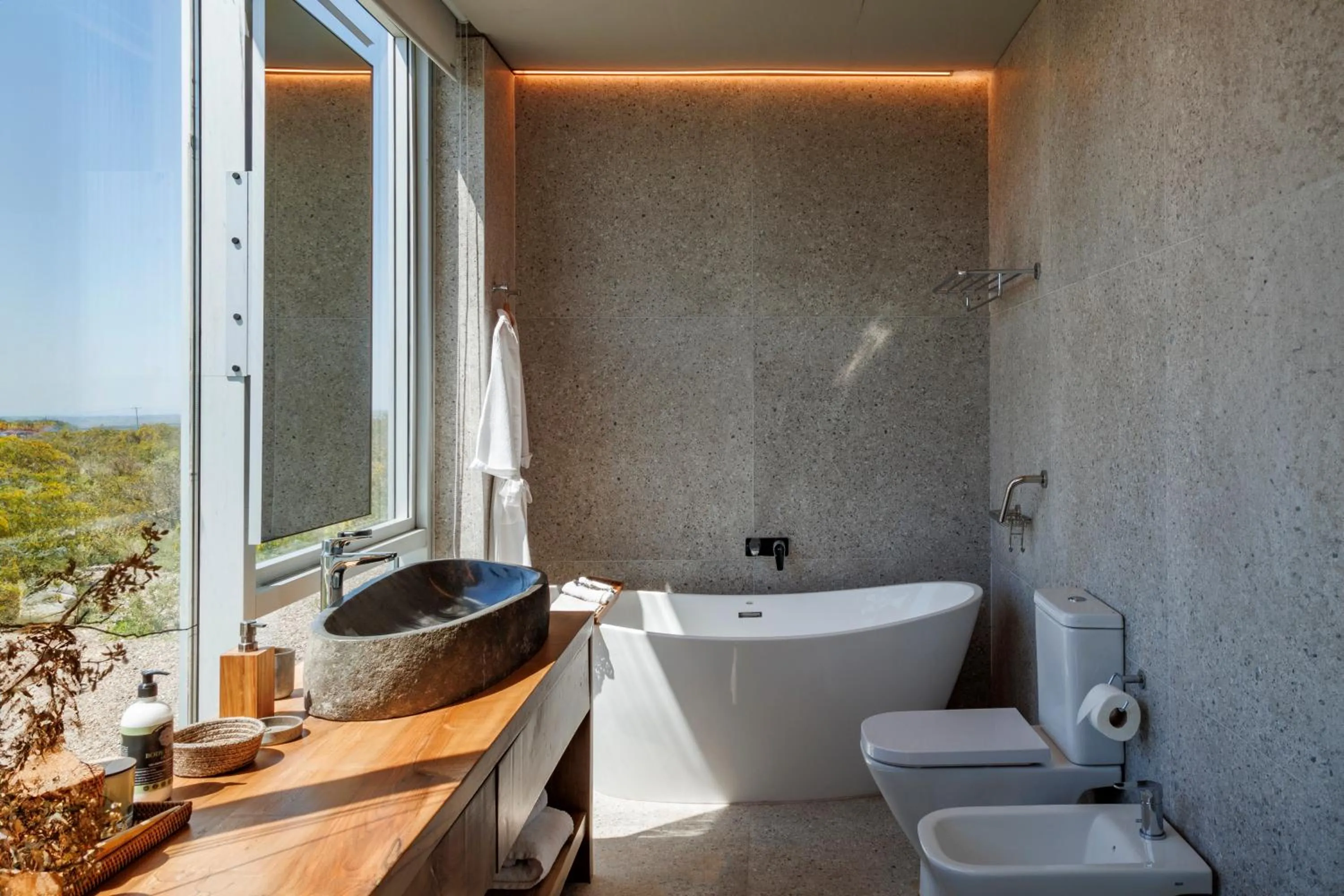 Bathroom in Casa de Uco Vineyards and Wine Resort