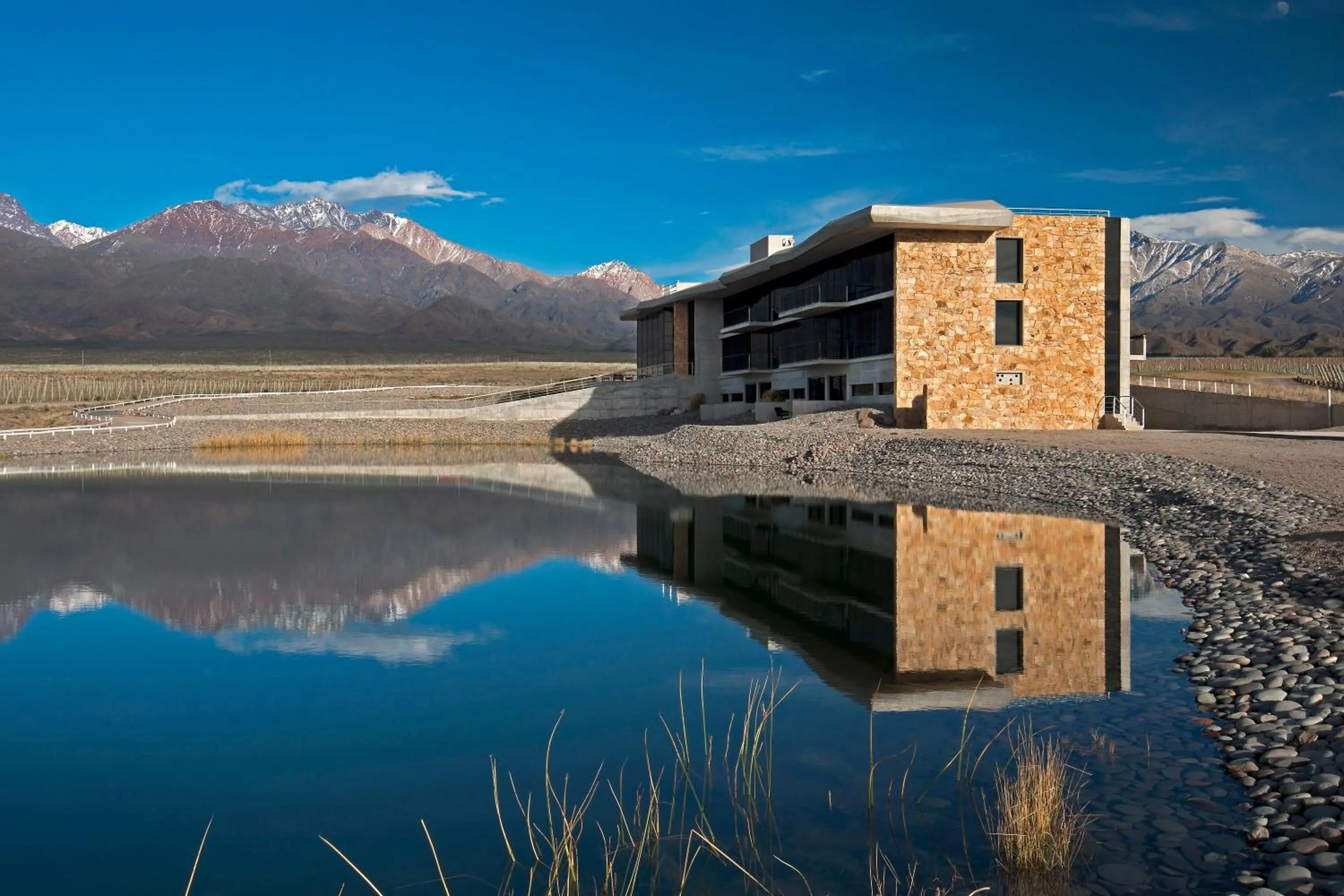 Property building in Casa de Uco Vineyards and Wine Resort