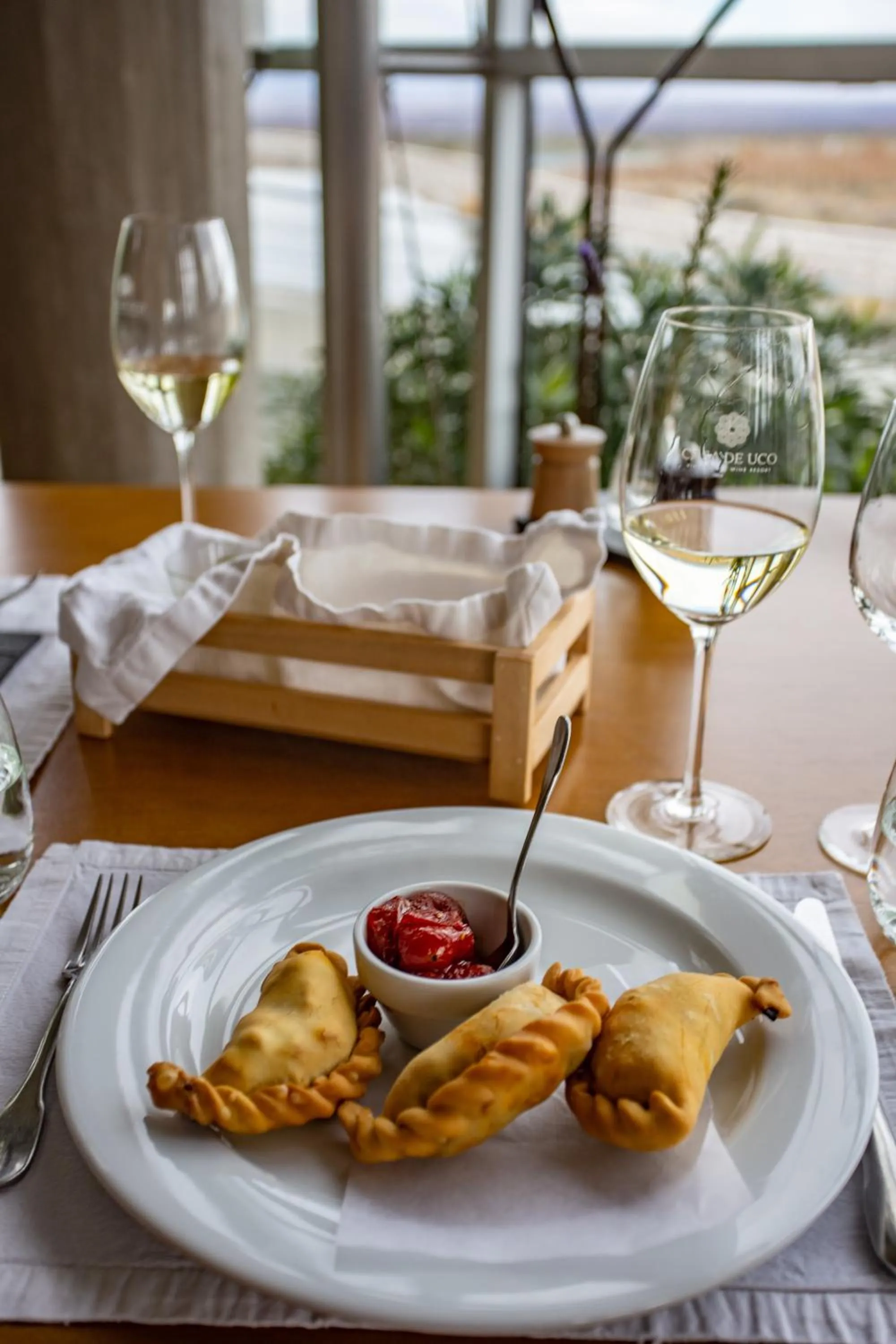 Buffet breakfast in Casa de Uco Vineyards and Wine Resort