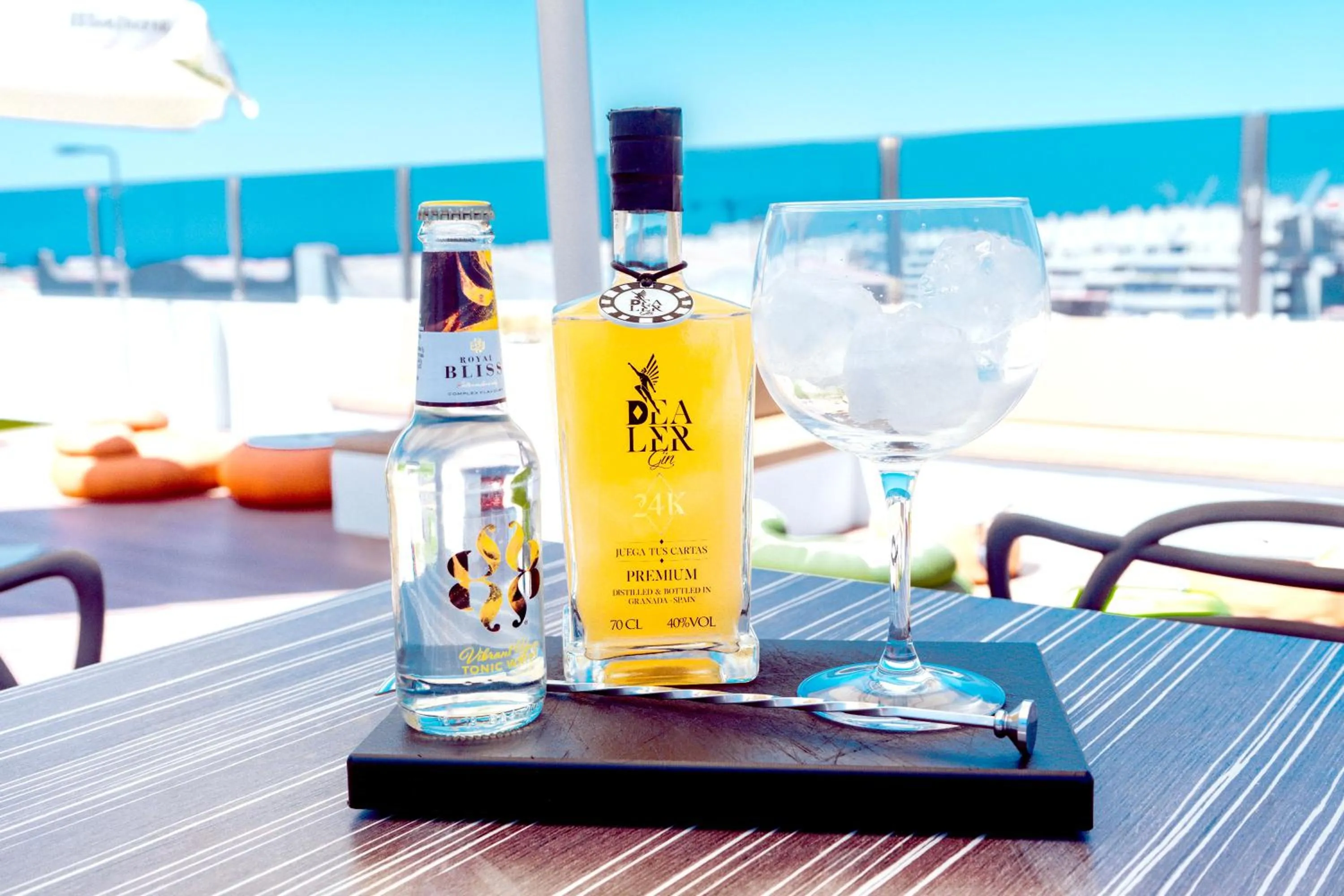 Lounge or bar in DAOS Suites & Terrace Marbella