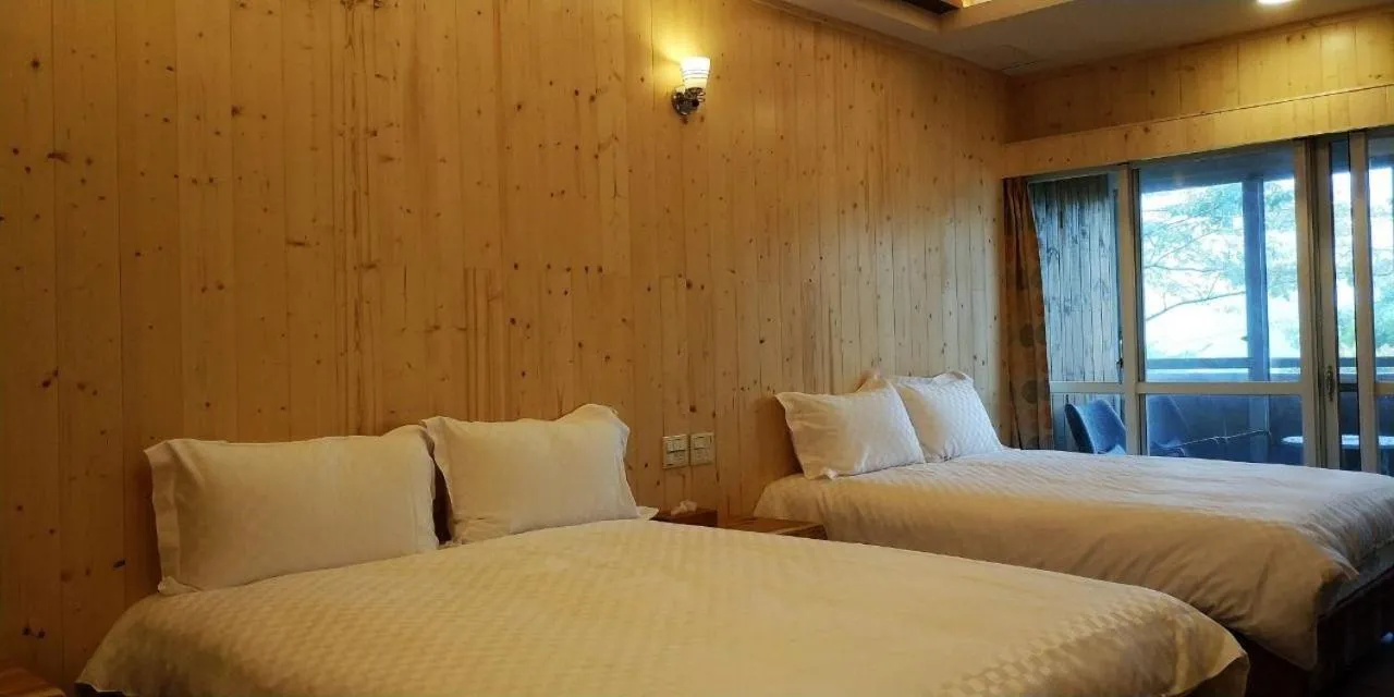 Bed in Dragon Manor Resort
