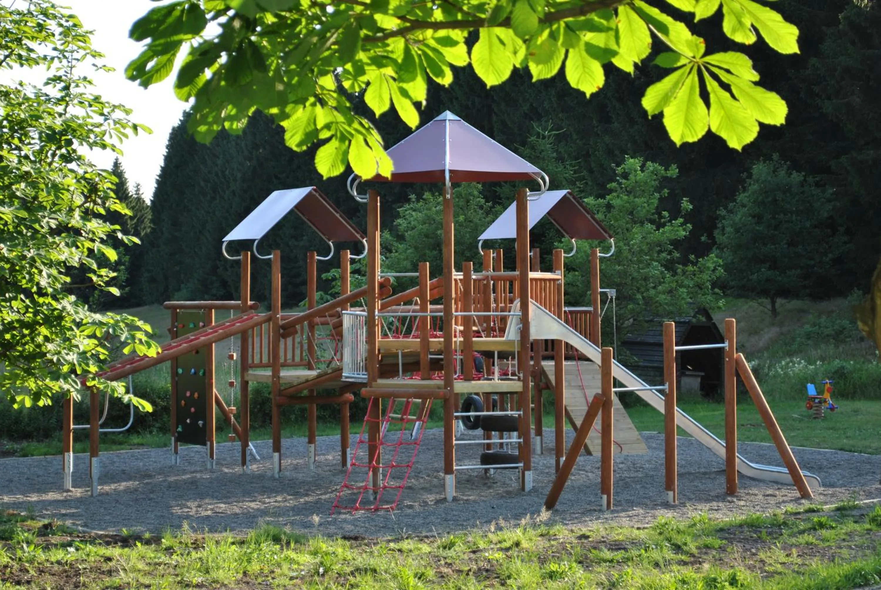 Children play ground in Flambacher Mühle