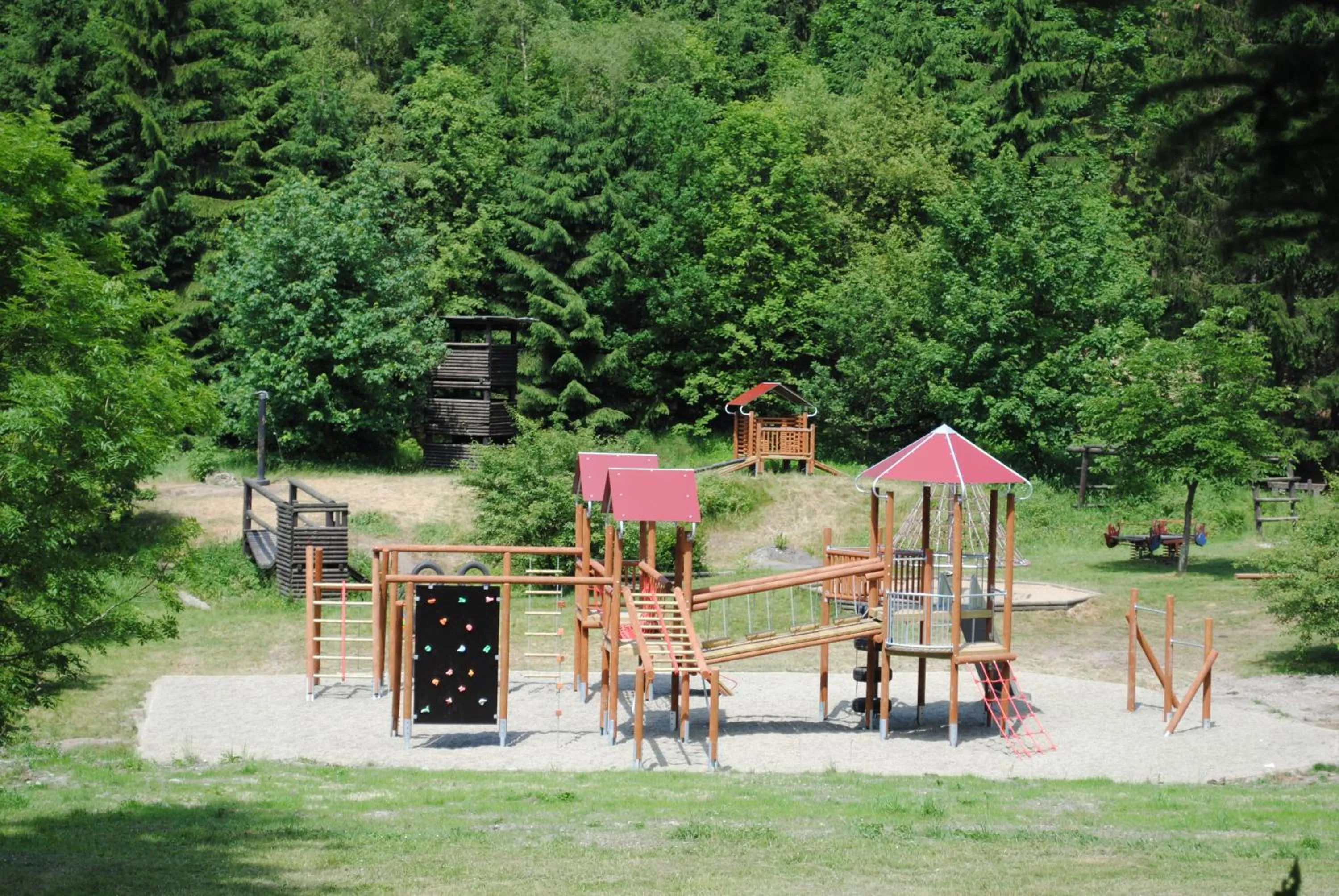 Children play ground in Flambacher Mühle