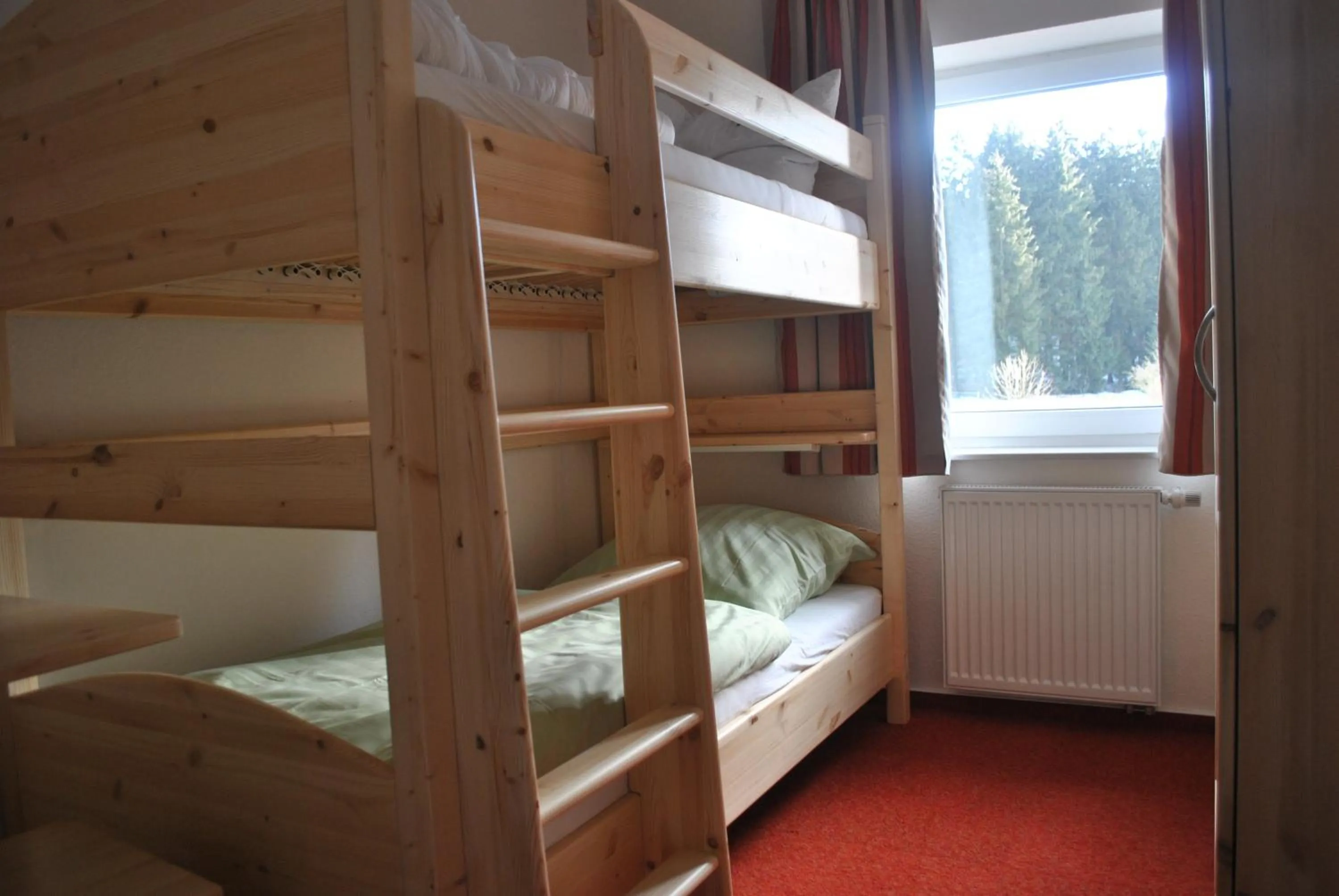 Garden view, Bed in Flambacher Mühle