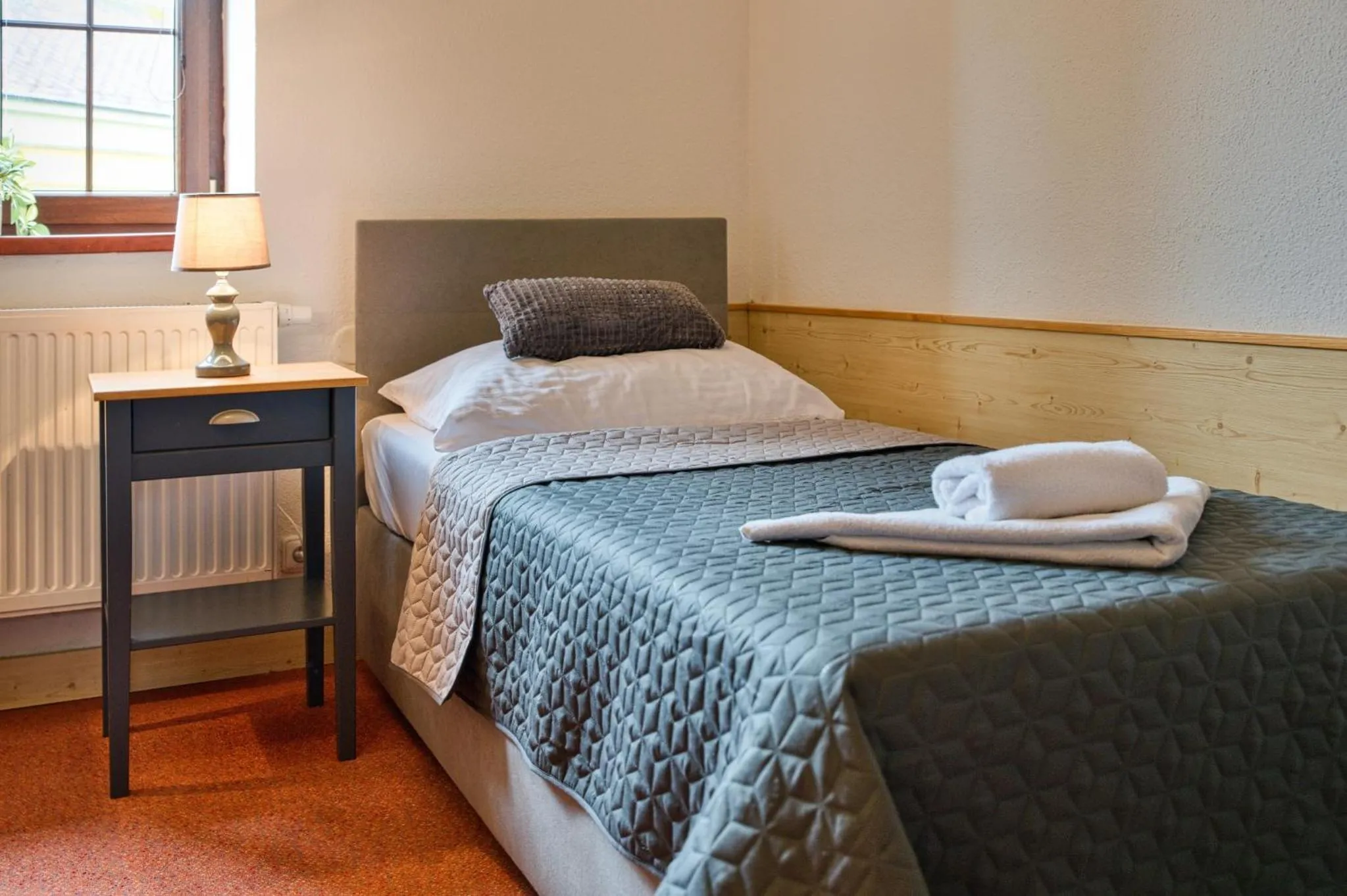 Bed in Hotel U Lípy