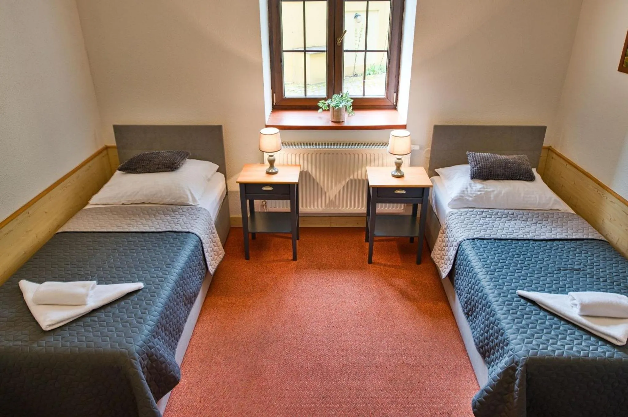 Bed in Hotel U Lípy