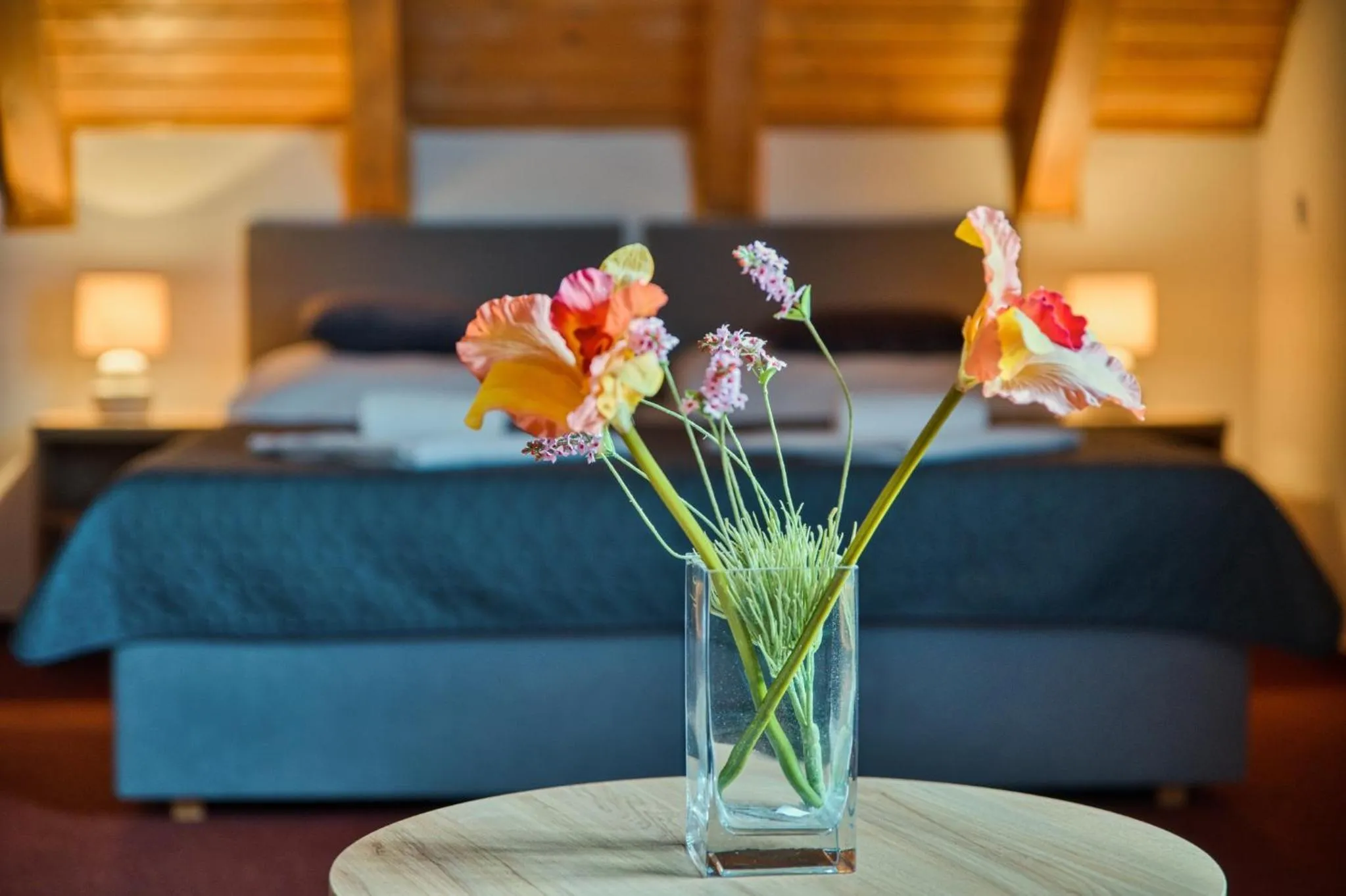 Bed in Hotel U Lípy