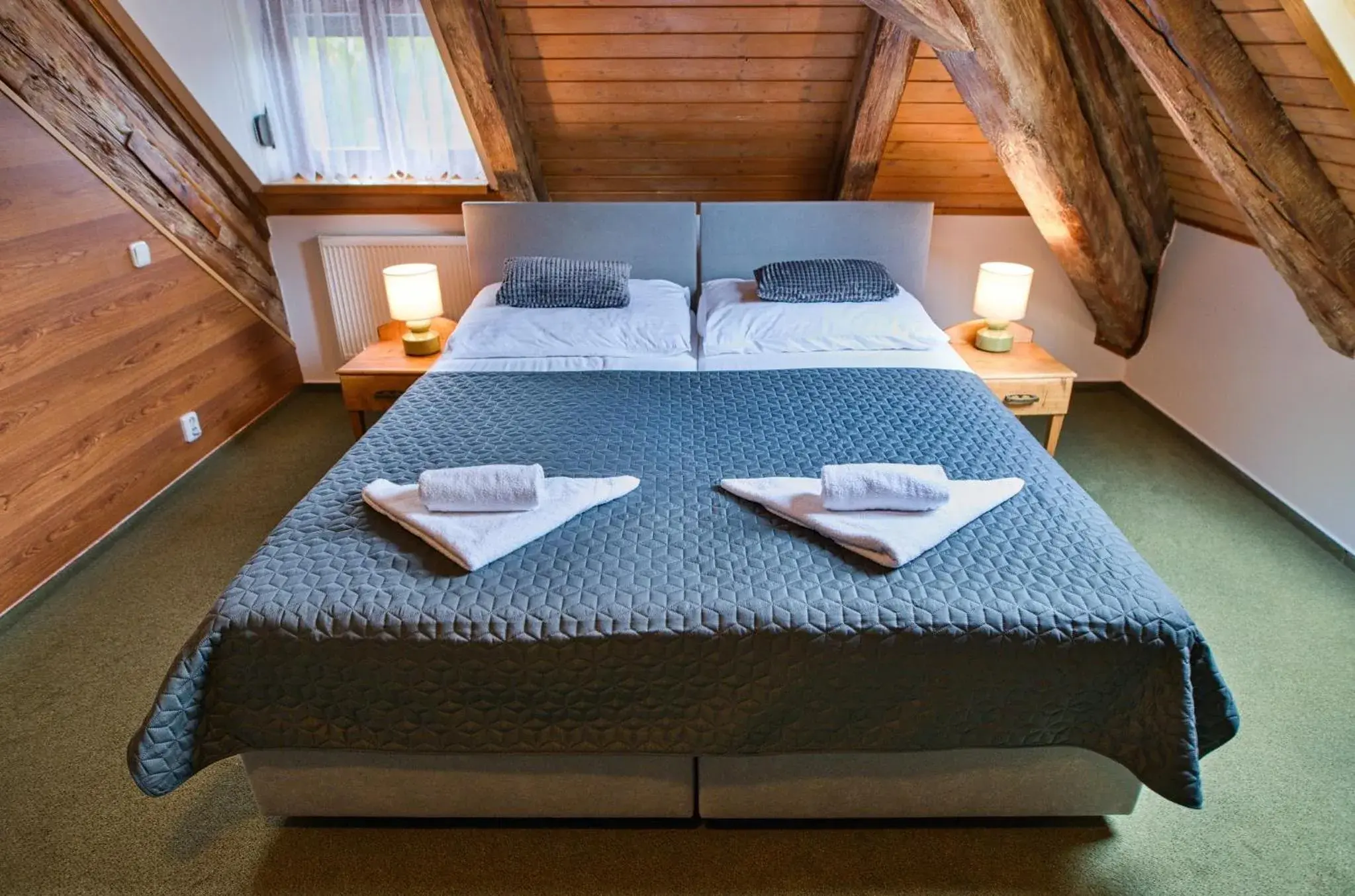 Classic Triple Room - single occupancy in Hotel U Lípy Classic Triple Room - single occupancy in Hotel U Lípy