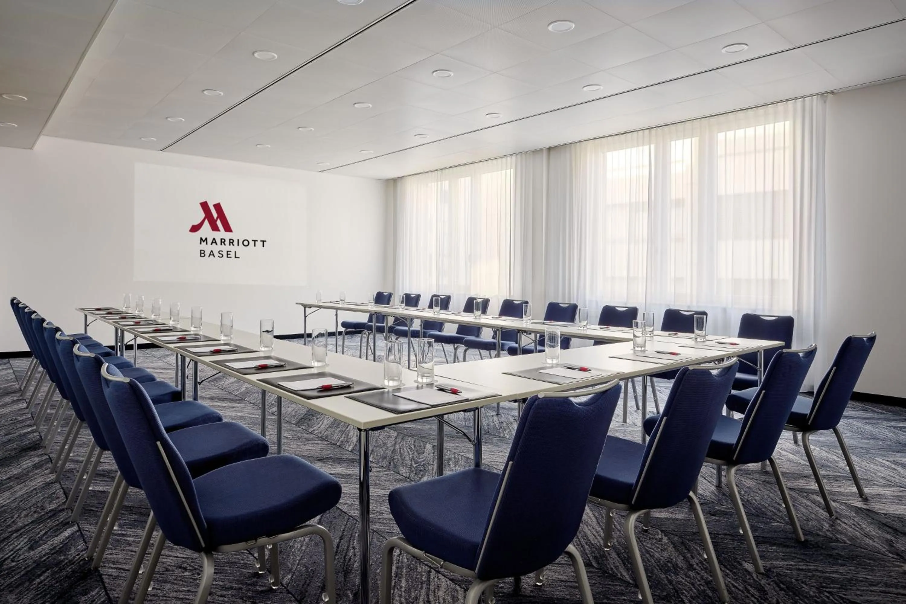 Meeting/conference room in Basel Marriott Hotel