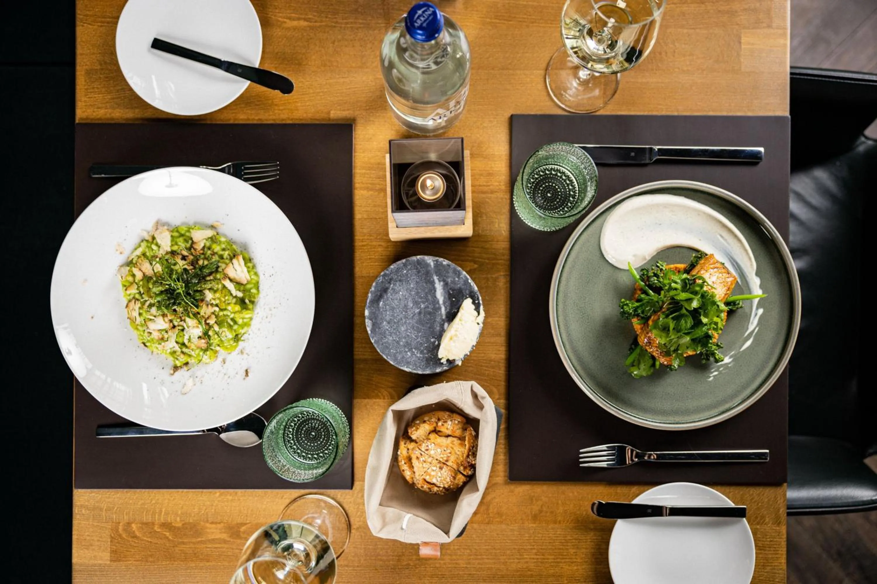 Restaurant/places to eat in Basel Marriott Hotel