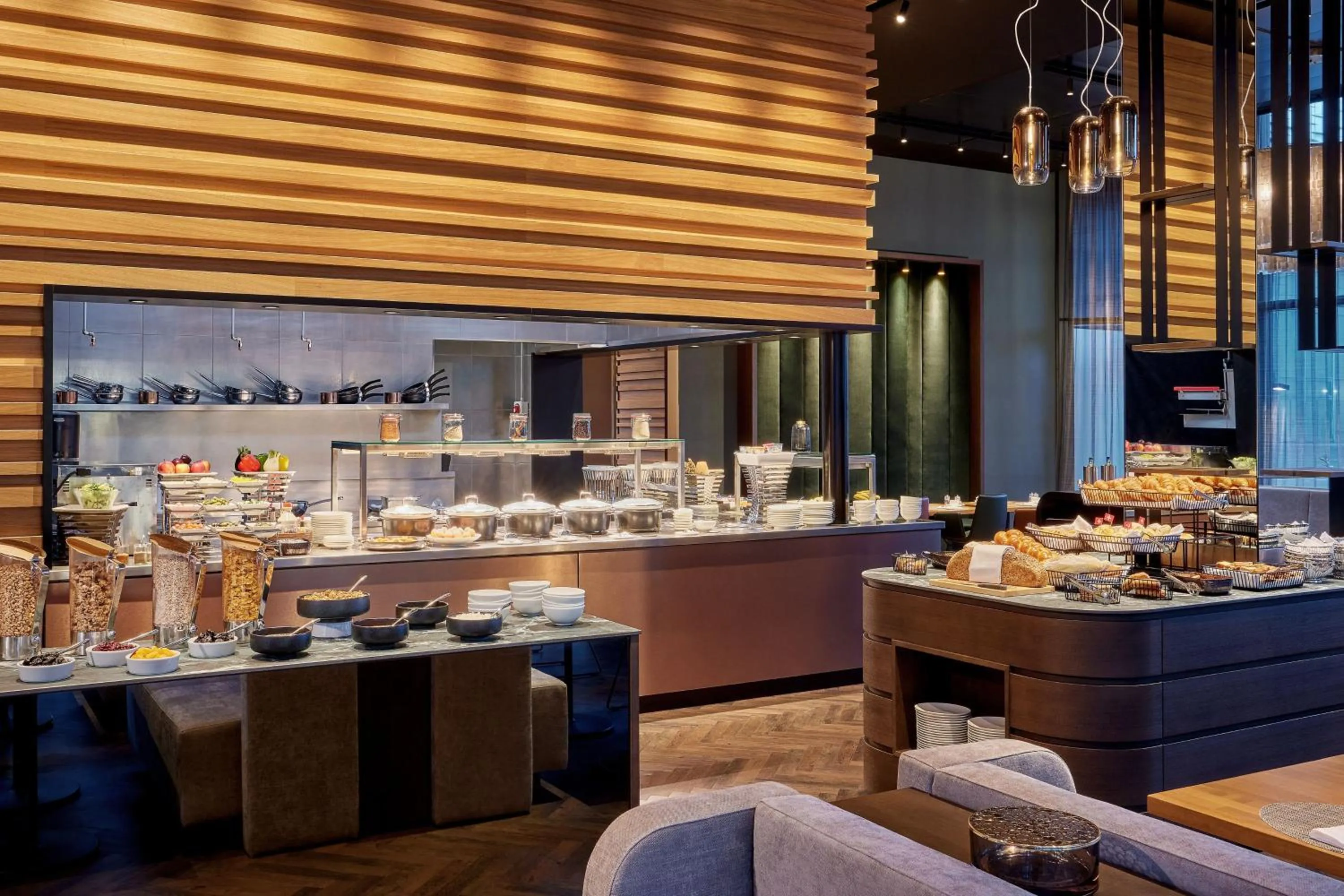 Breakfast in Basel Marriott Hotel