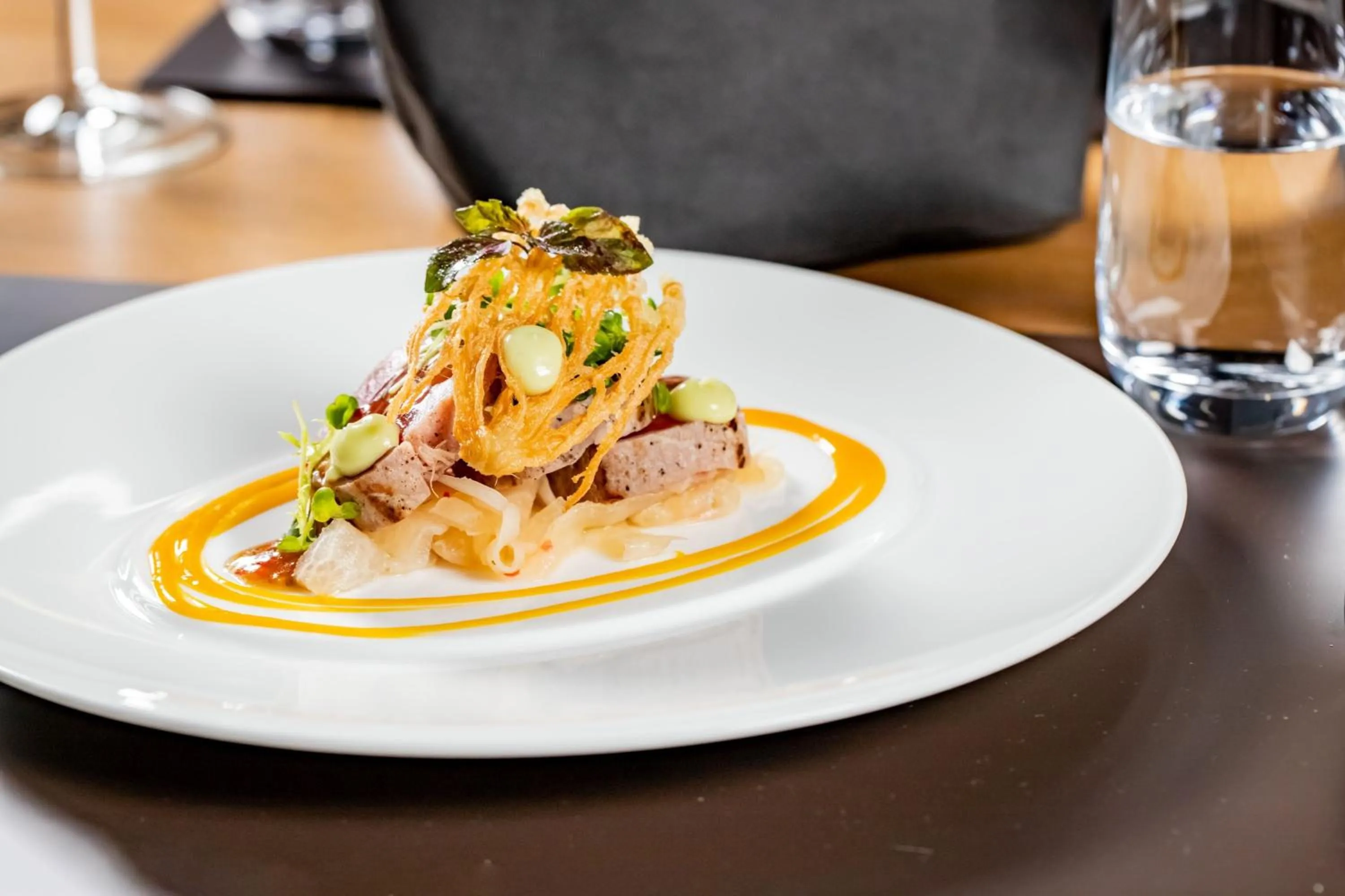 Restaurant/places to eat in Basel Marriott Hotel