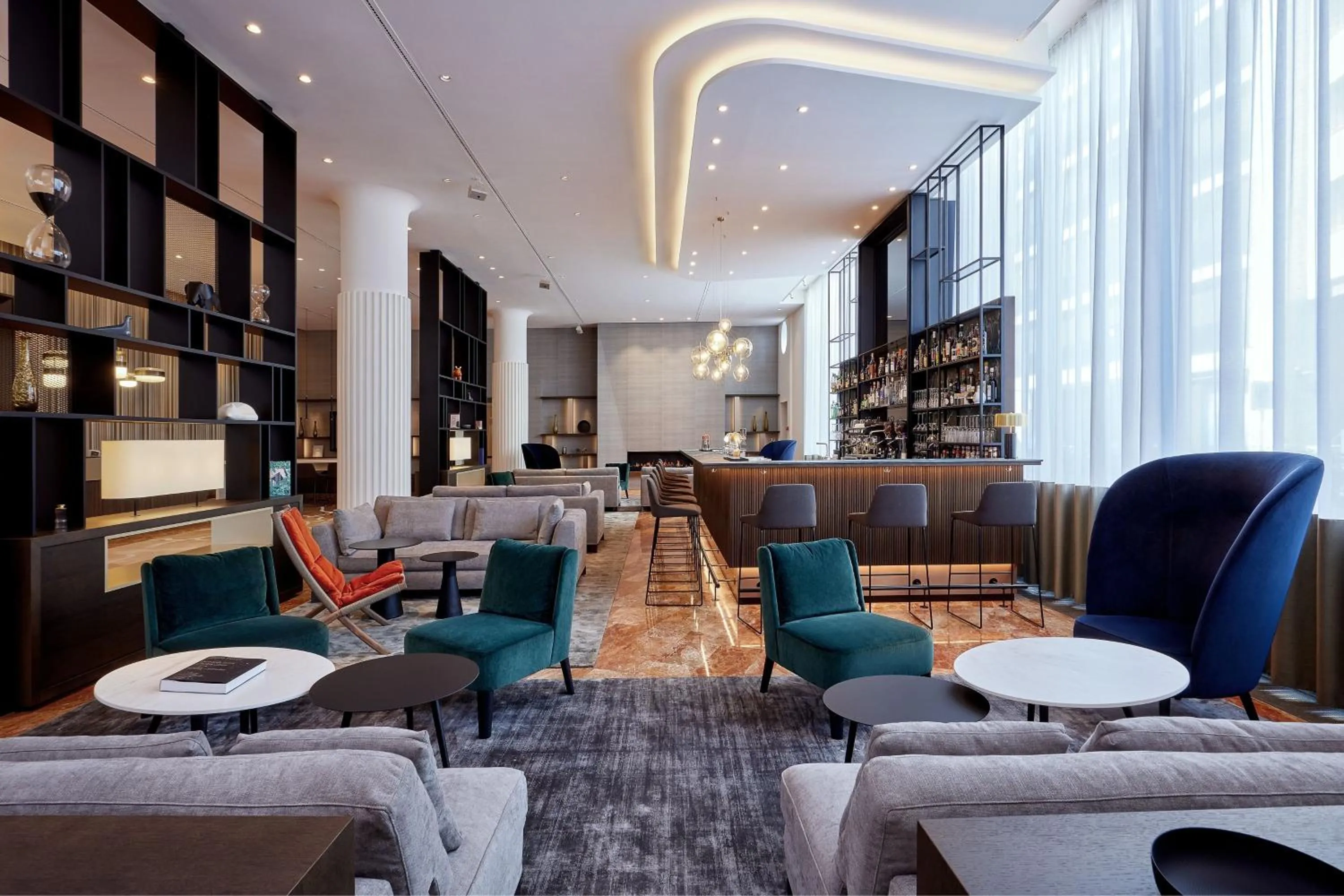 Restaurant/places to eat in Basel Marriott Hotel