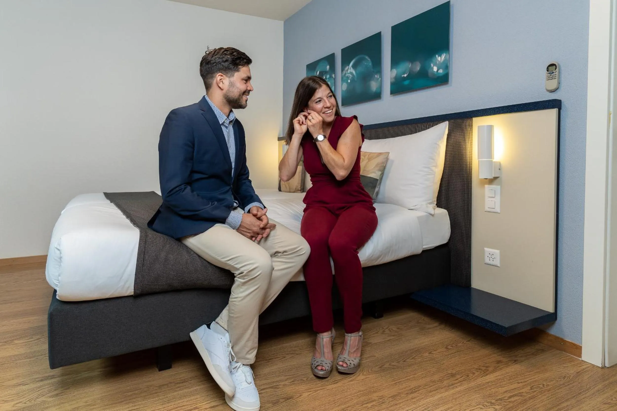 Photo of the whole room, Bed in Hotel Bristol Zurich