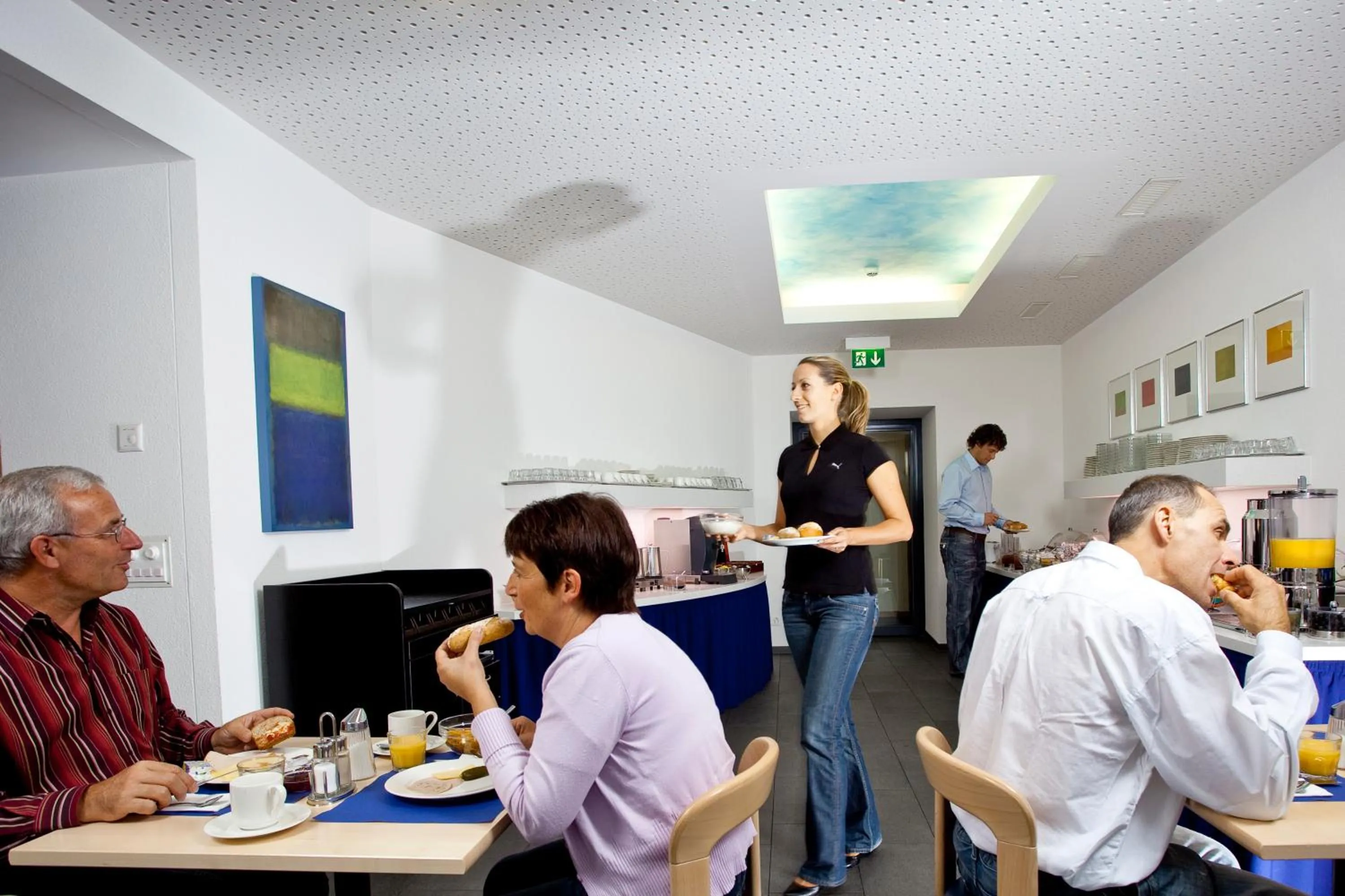 Restaurant/places to eat in Hotel Bristol Zurich