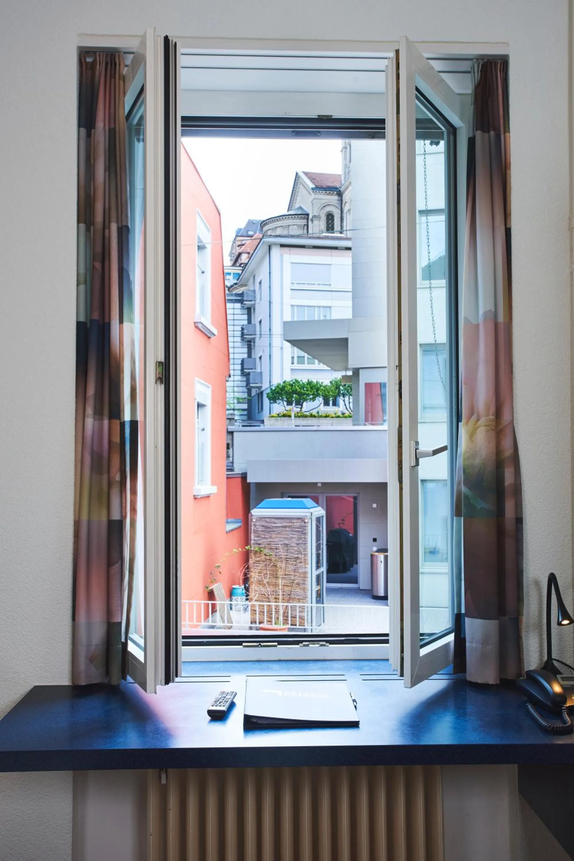 City view in Hotel Bristol Zurich